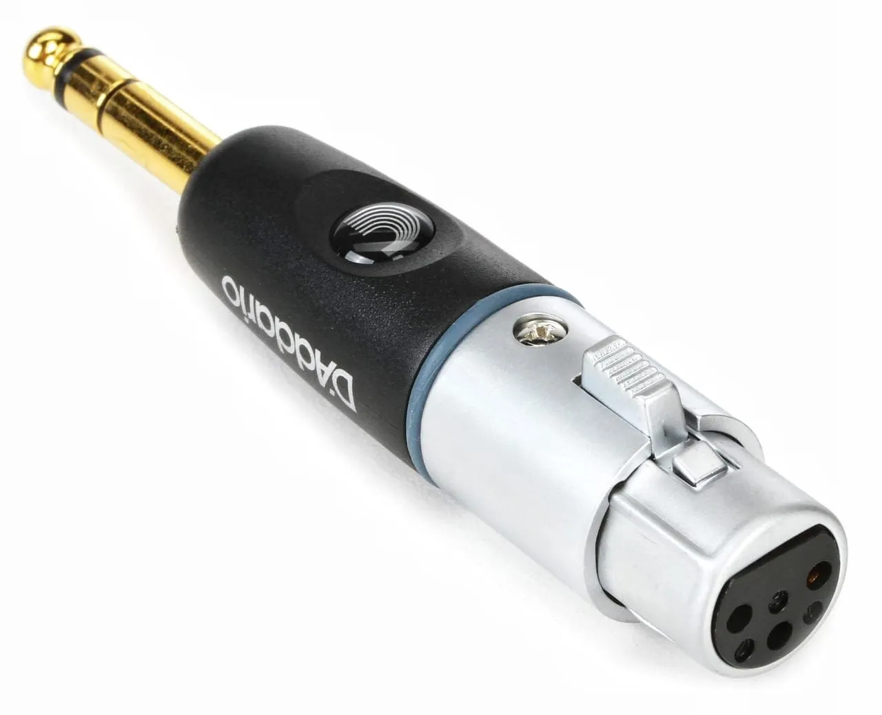 D'Addario PW-P047AA 1/4 Inch Male Balanced to XLR Female Adapter