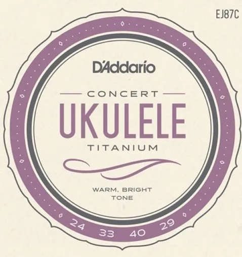 D'addario EJ87C Titanium Ukulele String - Concert