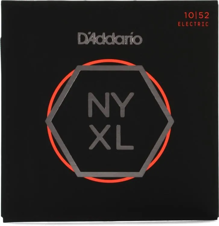 D'Addario NYXL1052 NYXL Nickel Wound Electric Guitar String - 10-52