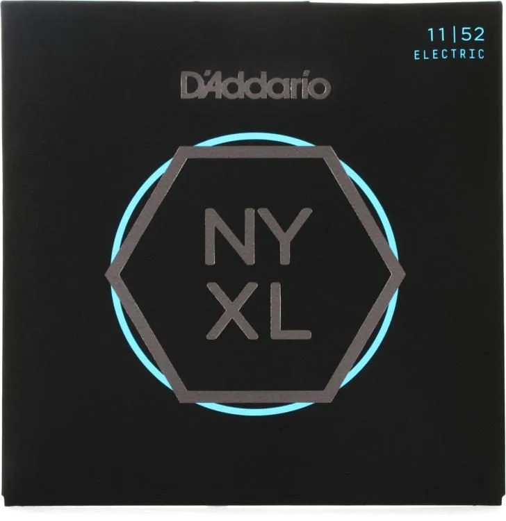 D'Addario NYXL1152 NYXL Nickel Wound Electric Guitar String - 11-52