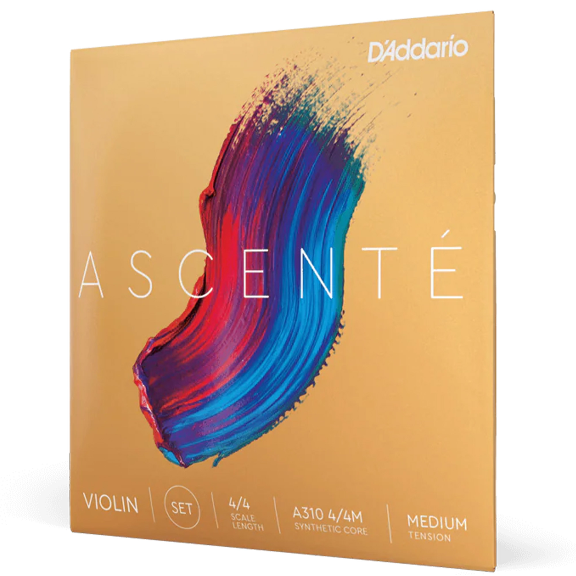 D'Addario A310 4/4M Ascenté Violin String Set - Medium Tension