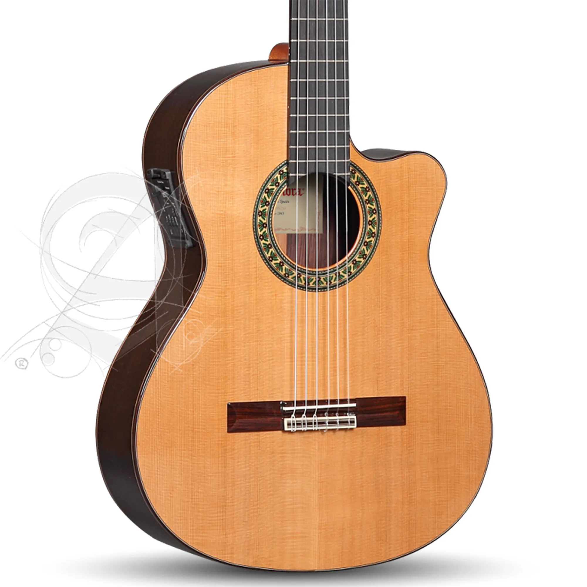 Alhambra Classical Guitar 5P CW E8 - Natural