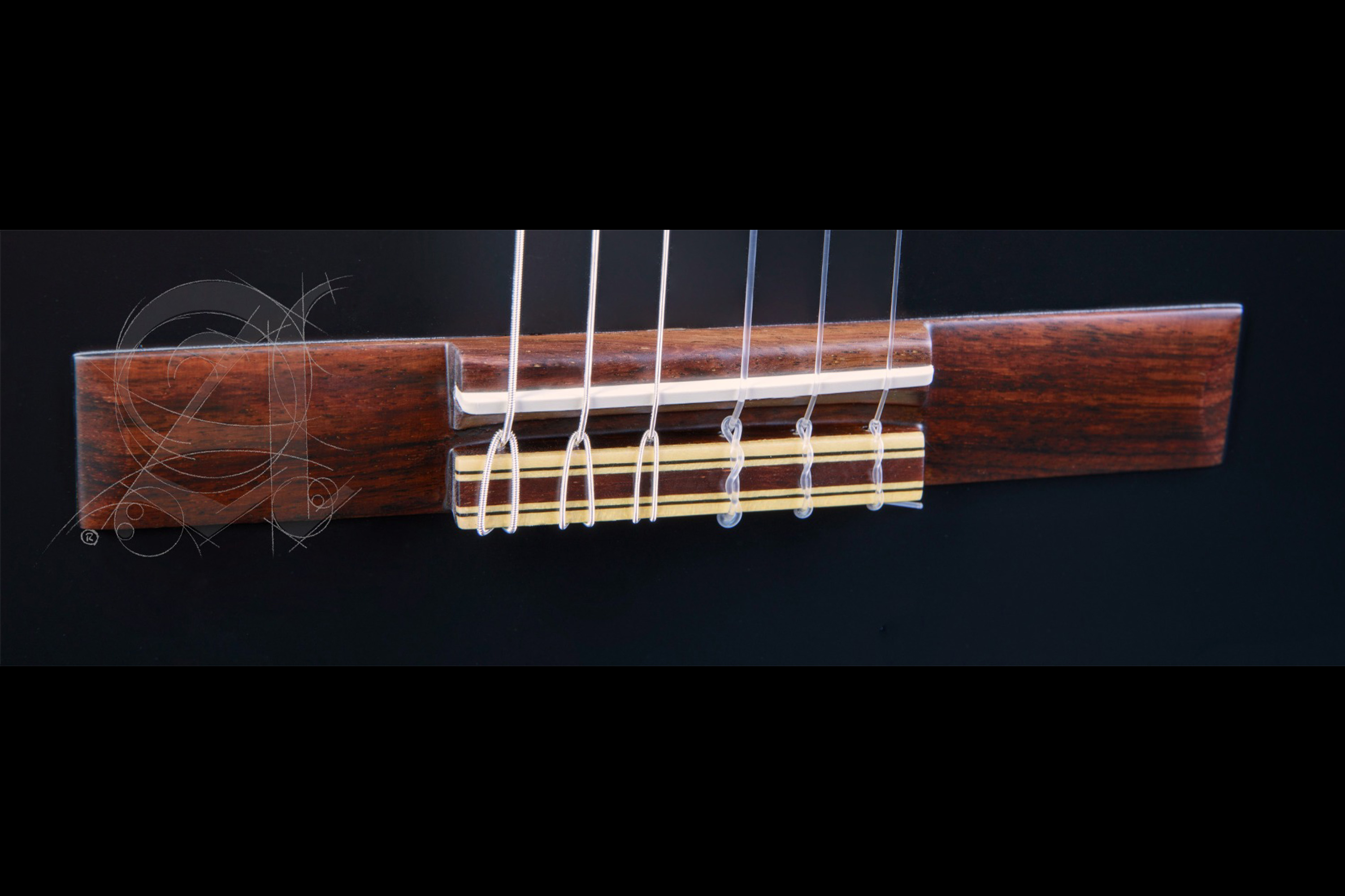Alhambra Classical 1C Satin Guitar - Black