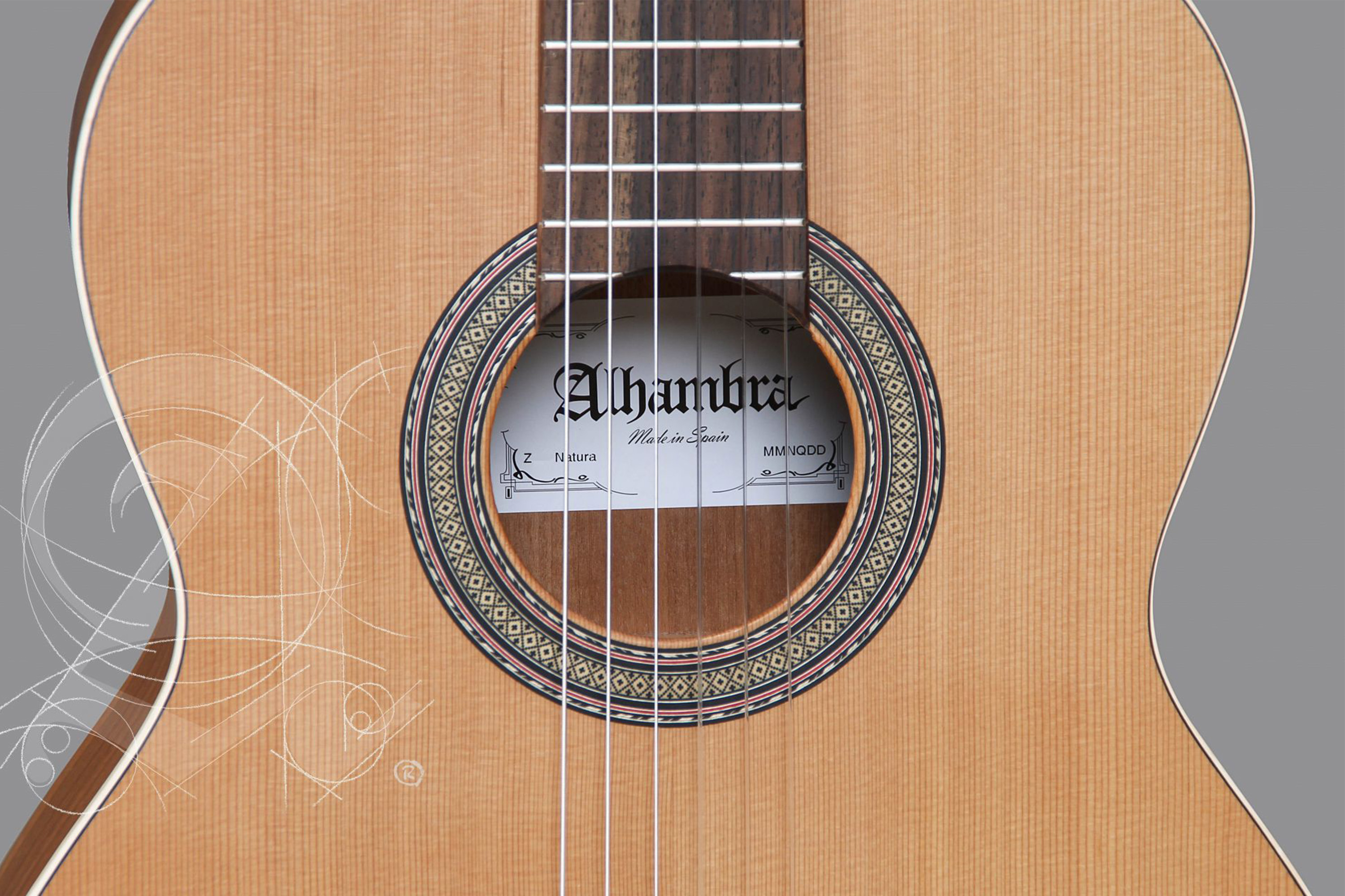 Alhambra Guitar Classical Z Nature - Natural