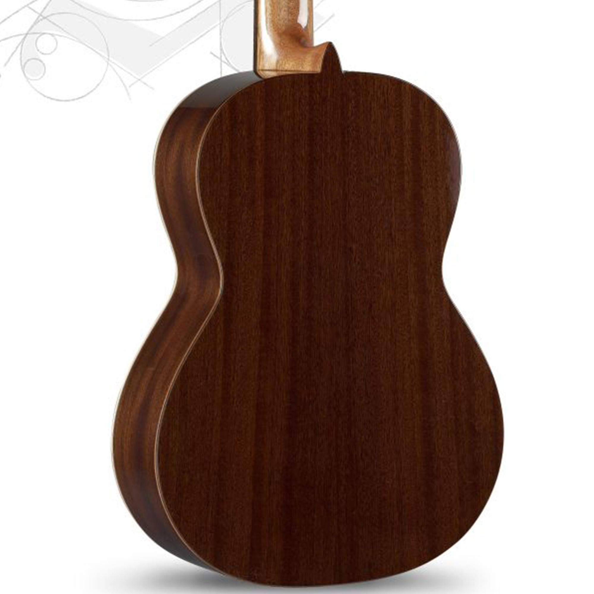 Alhambra 1 C HT Hybrid Terra 1/2 Guitar - Natural
