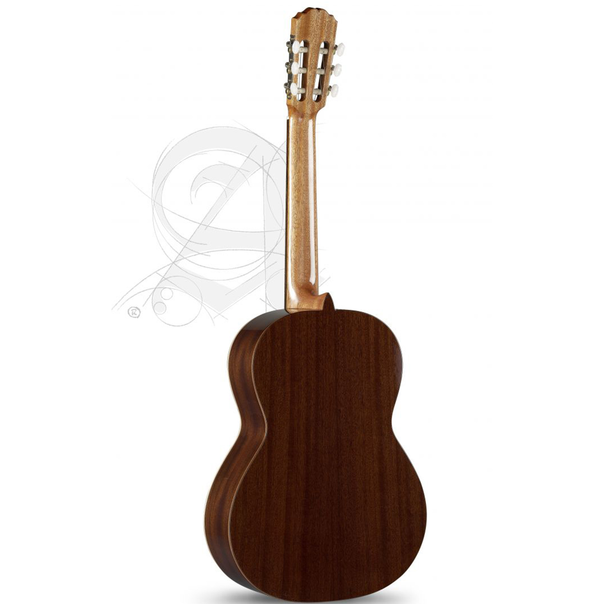 Alhambra 1 C HT Hybrid Terra 1/2 Guitar - Natural