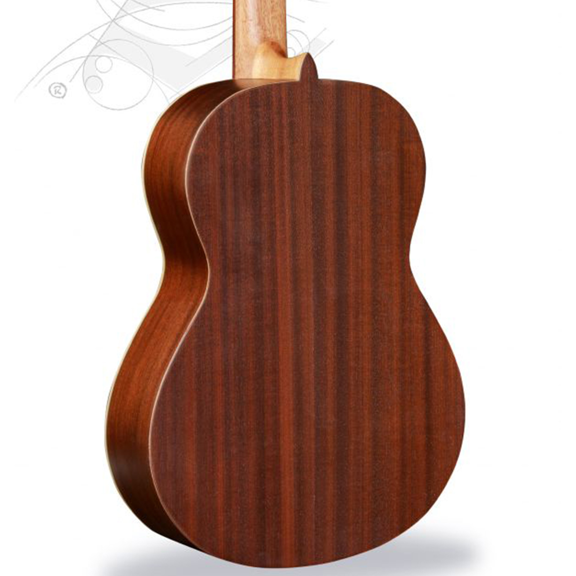 Alhambra Hybrid Terra 1 C HT 3/4 Guitar - Natural
