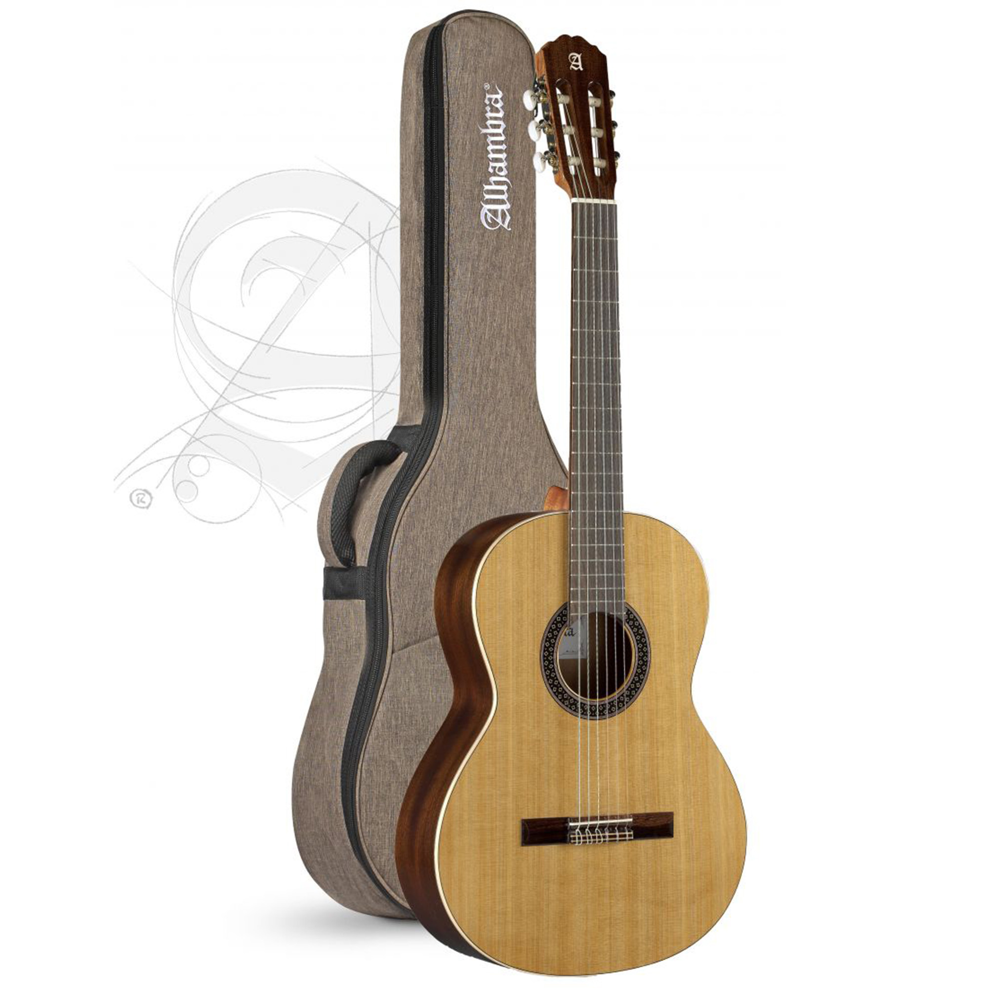 Alhambra Hybrid Terra 1 C HT 3/4 Guitar - Natural