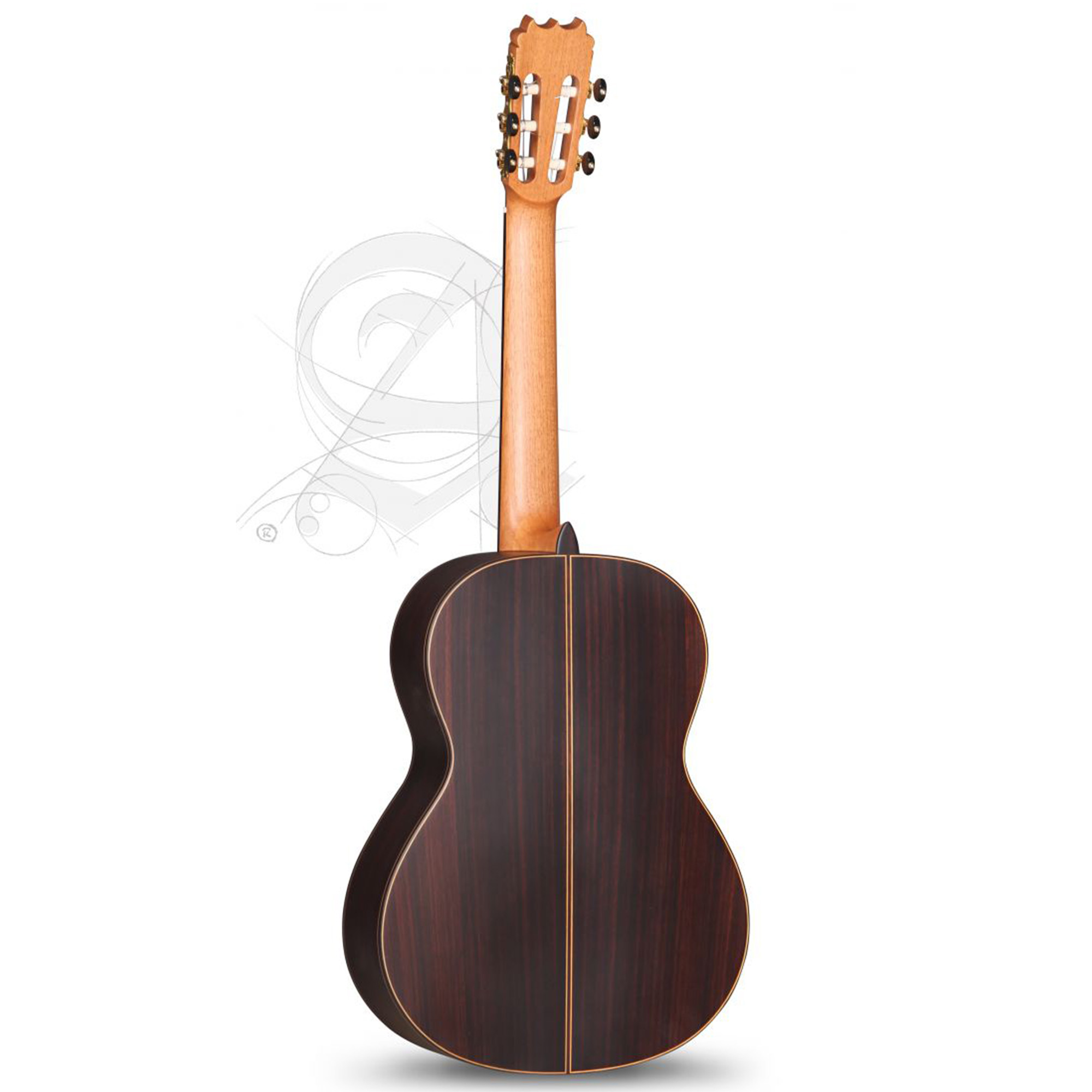 Alhambra Flamenco 10 Fp Pinana Classical Guitar