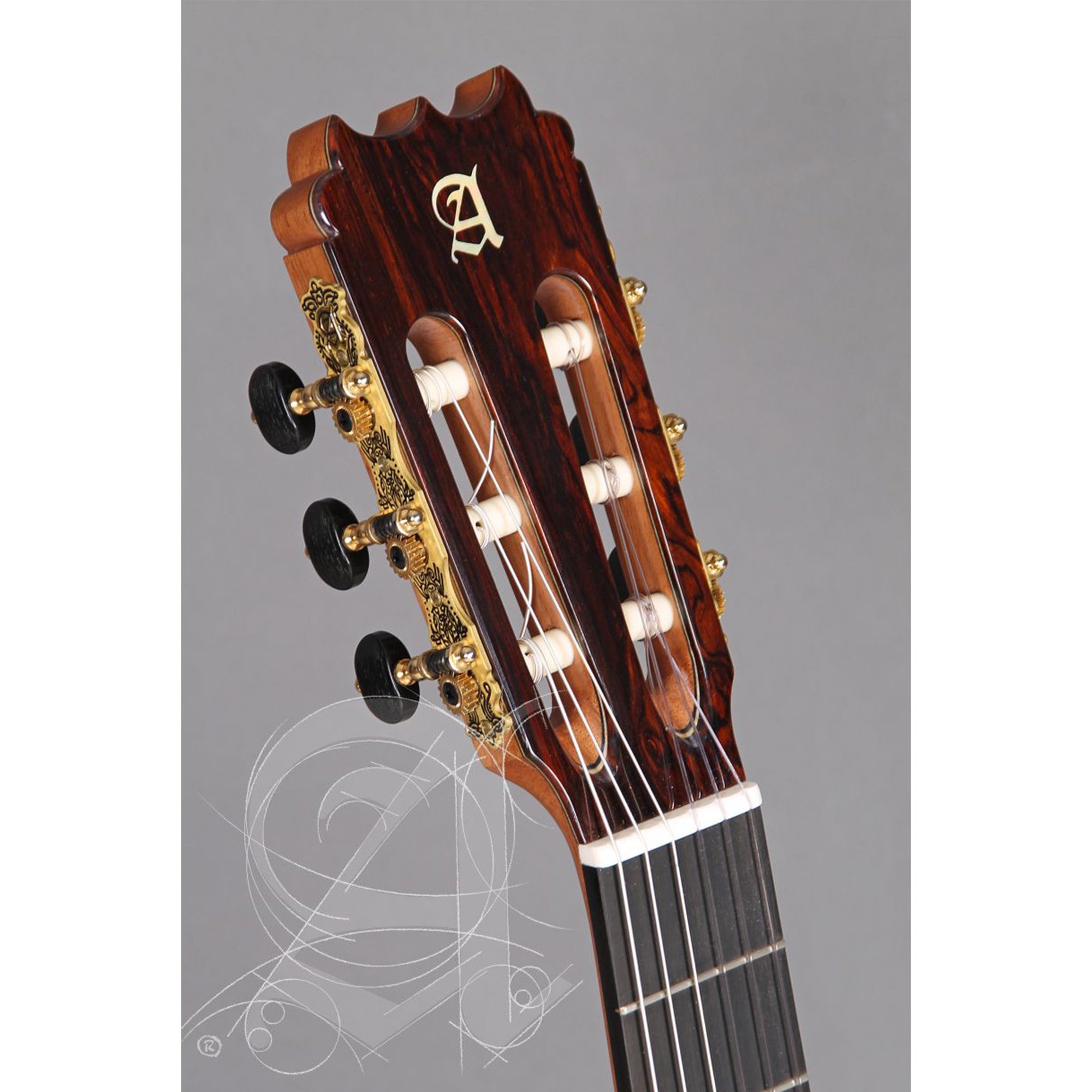 Alhambra Flamenco 10 Fp Pinana Classical Guitar