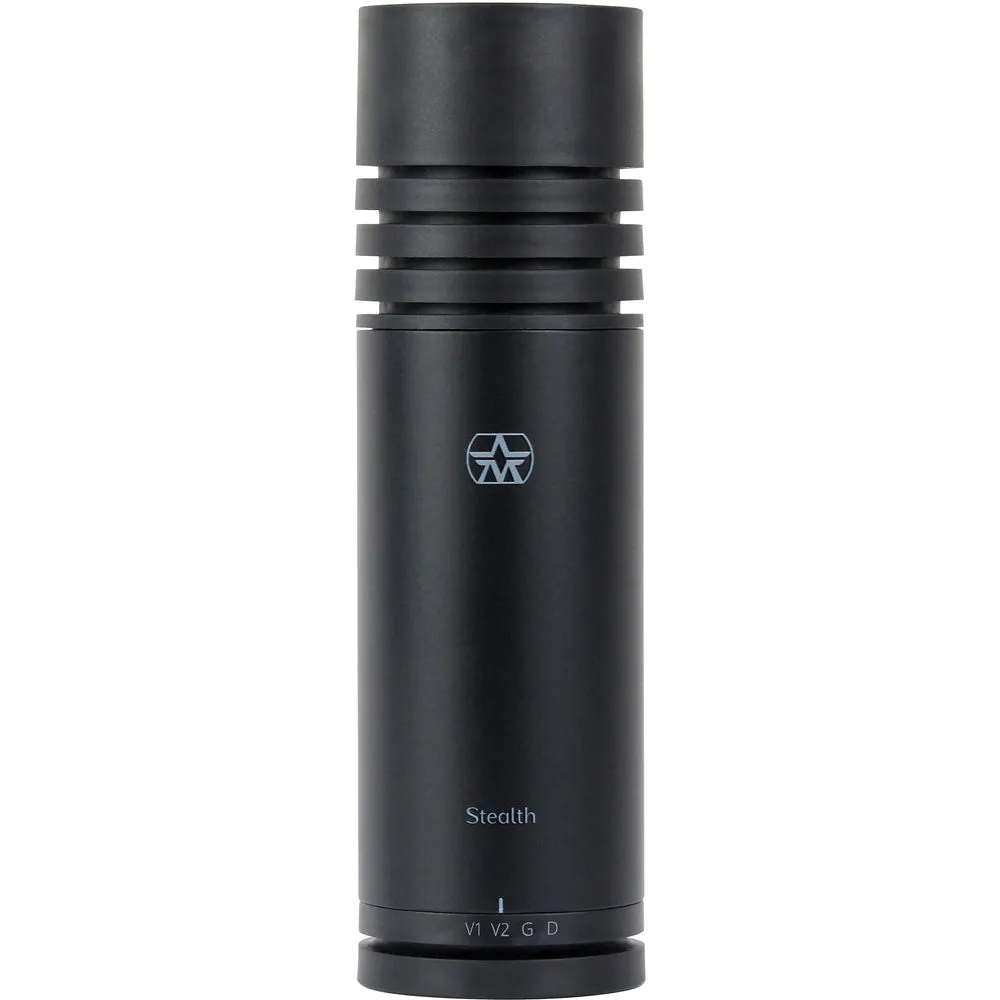 Aston Microphones STEALTH Cardioid Active Dynamic Broadcast Microphone - B-Stock