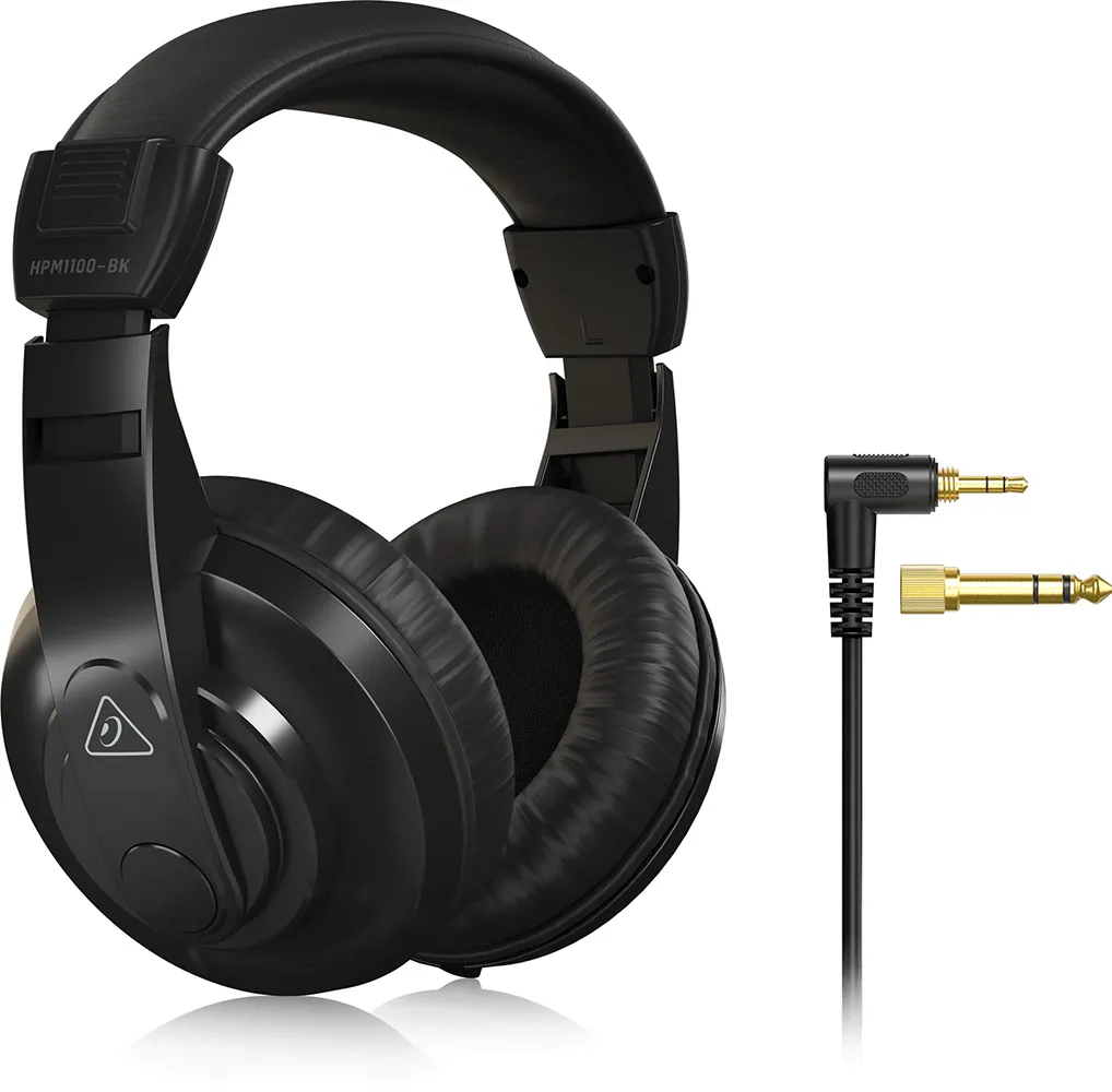 Behringer HPM1100-BK Multi Purpose Headphones - Black