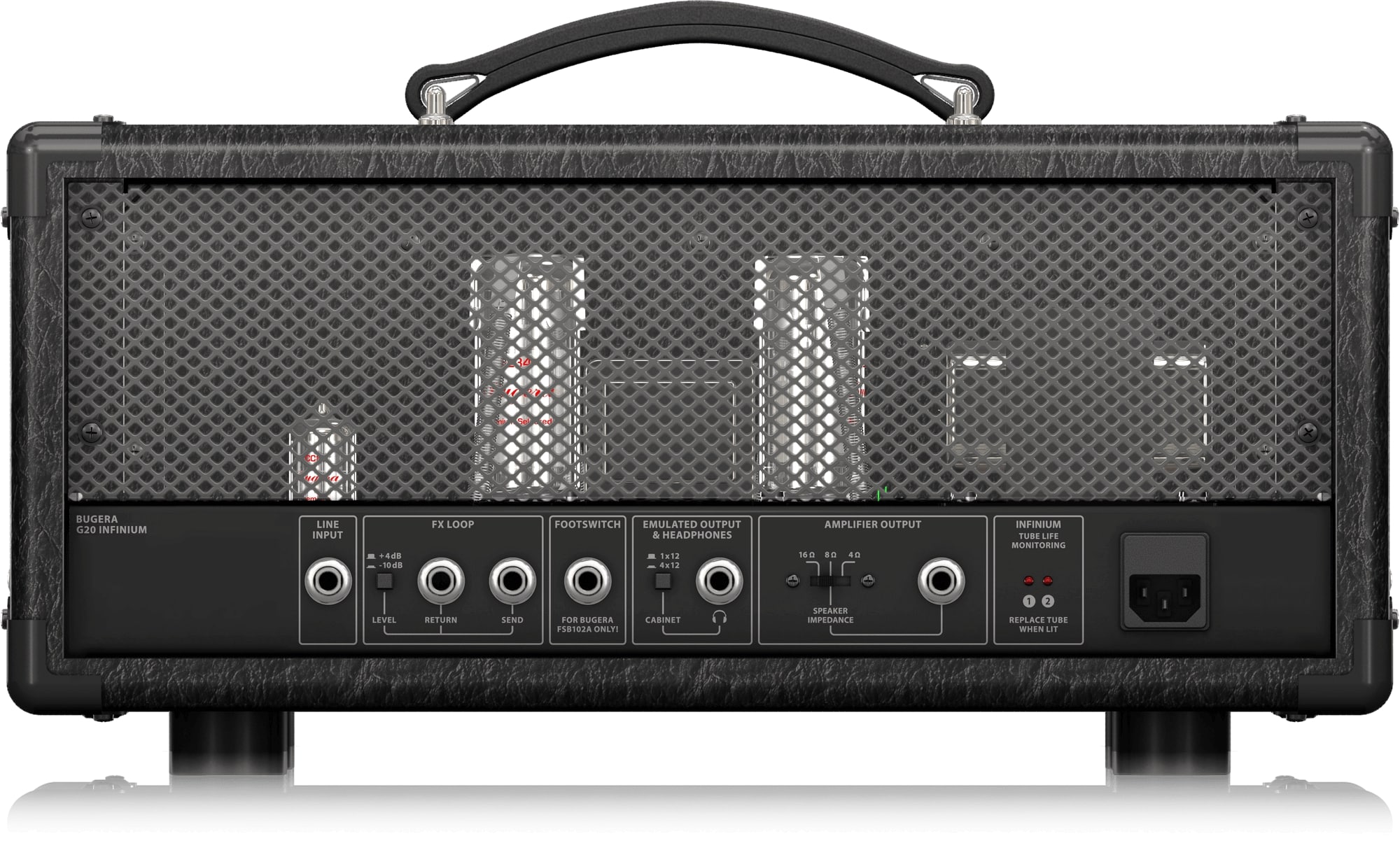 Bugera G20 Infinium Head Tube Amplifier - 20 Watt - Head_B stock