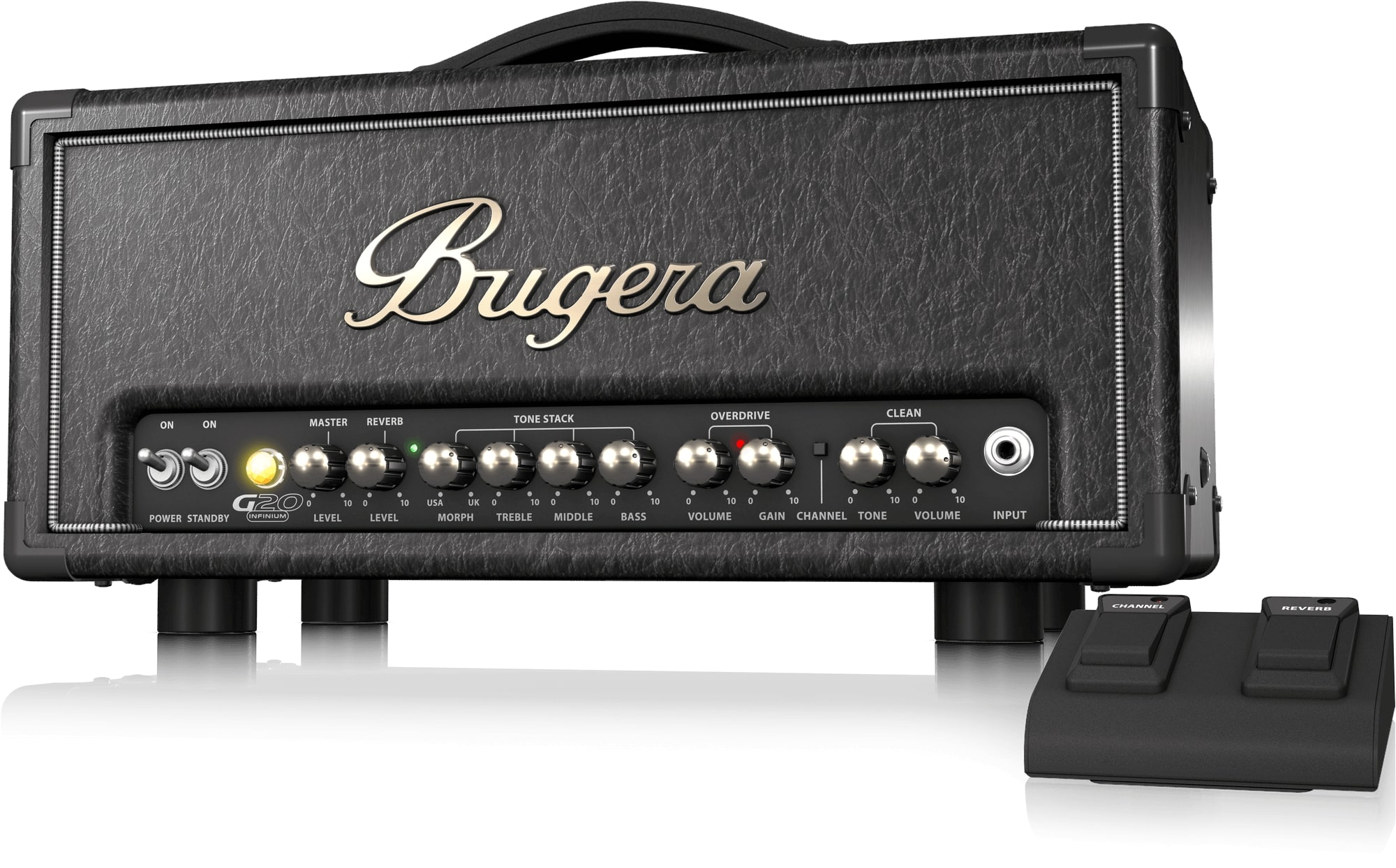 Bugera G20 Infinium Head Tube Amplifier - 20 Watt - Head_B stock