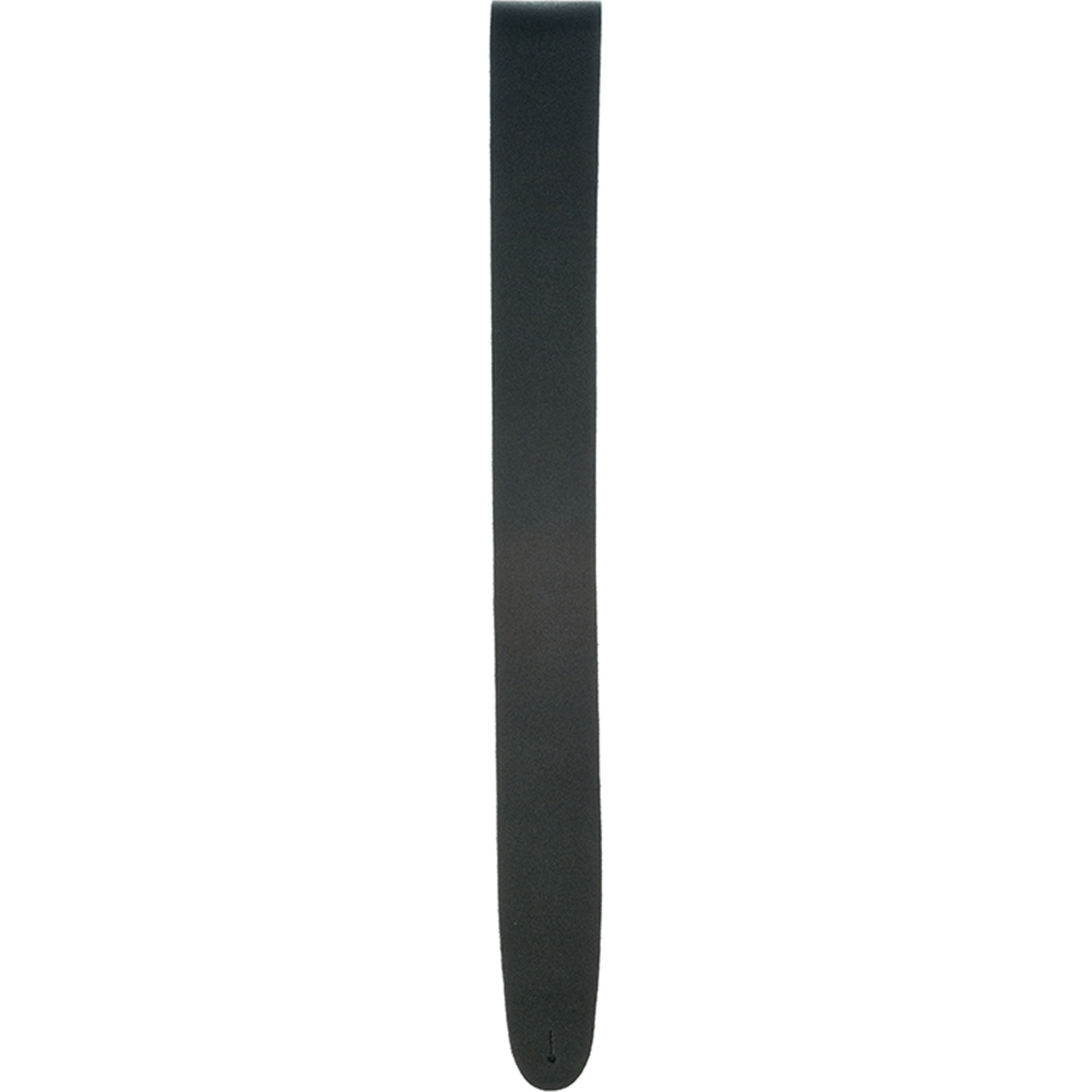D'Addario 25BL00 2.5-inch Basic Classic Leather Guitar Strap - Black