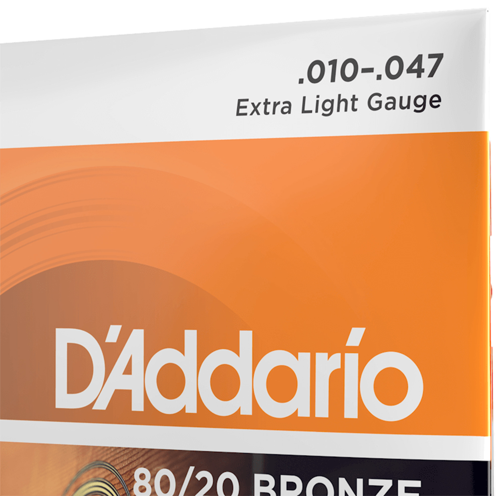 D'Addario EJ10 Phosphor Bronze Acoustic Guitar String Extra Light - 10-47