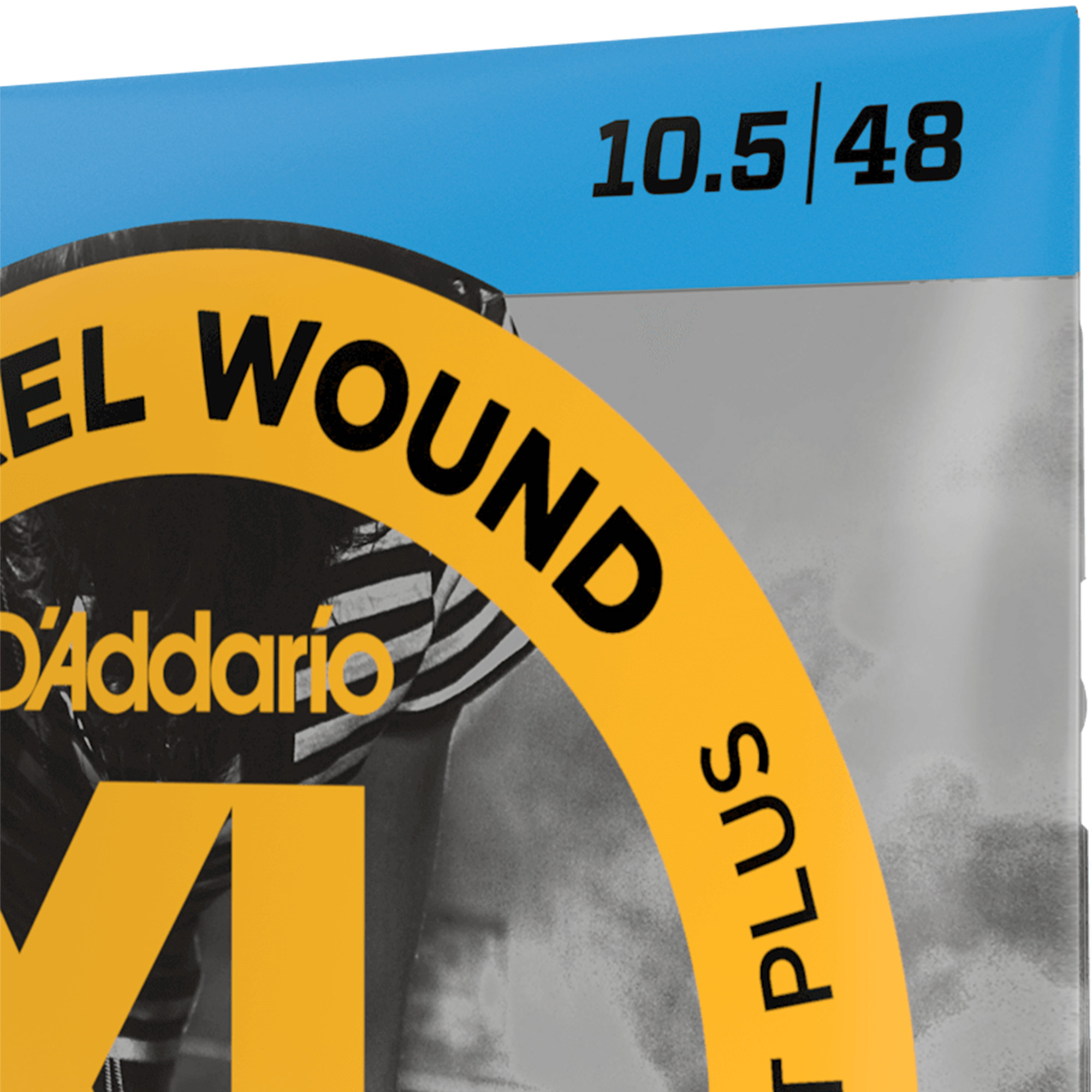 D'Addario EXL110+ Nickel Wound Electric Guitar String Regular Light Plus - 10.5-48