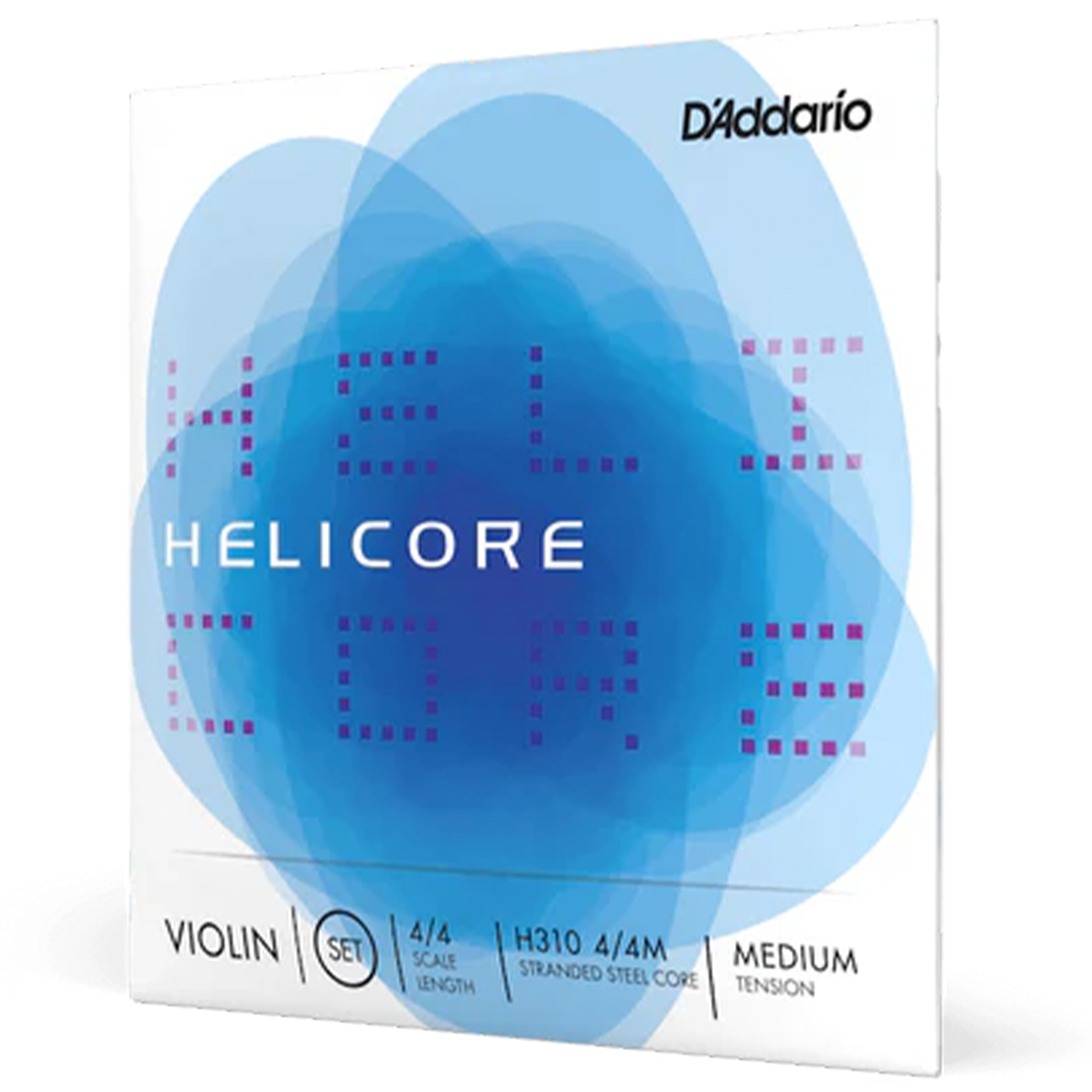 D'Addario H310 4/4M Helicore Violin String Set - Medium Tension