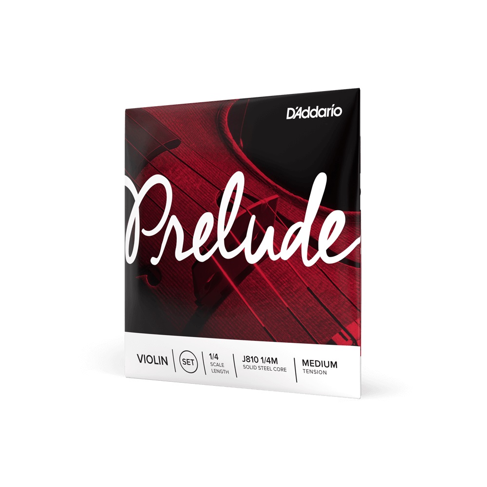 D'Addario J810 1/4M Prelude Violin String - 1/4 Scale - Medium Tension