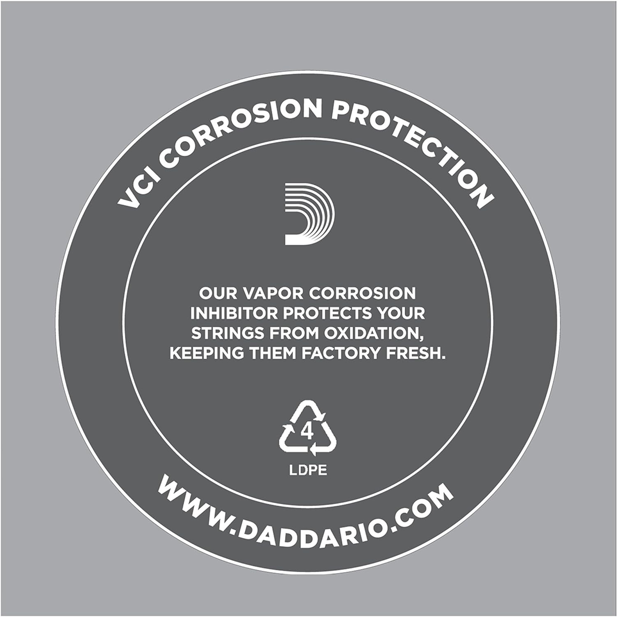D'Addario PL010 Single Plain Steel String for Acoustic or Electric Guitar - 010