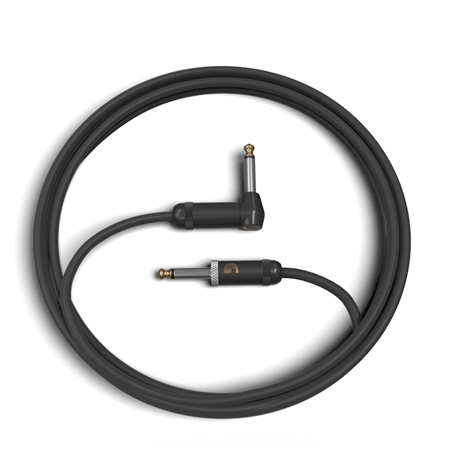 D'Addario PW-AMSGRA-10 American Stage Series cables Angle - Straight - 10 ft / 3 Meters