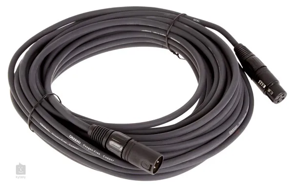 D'Addario PW-CMIC-50 Classic Series Microphone XLR Male-XLR Female Cable - 50 ft / 15 Meters