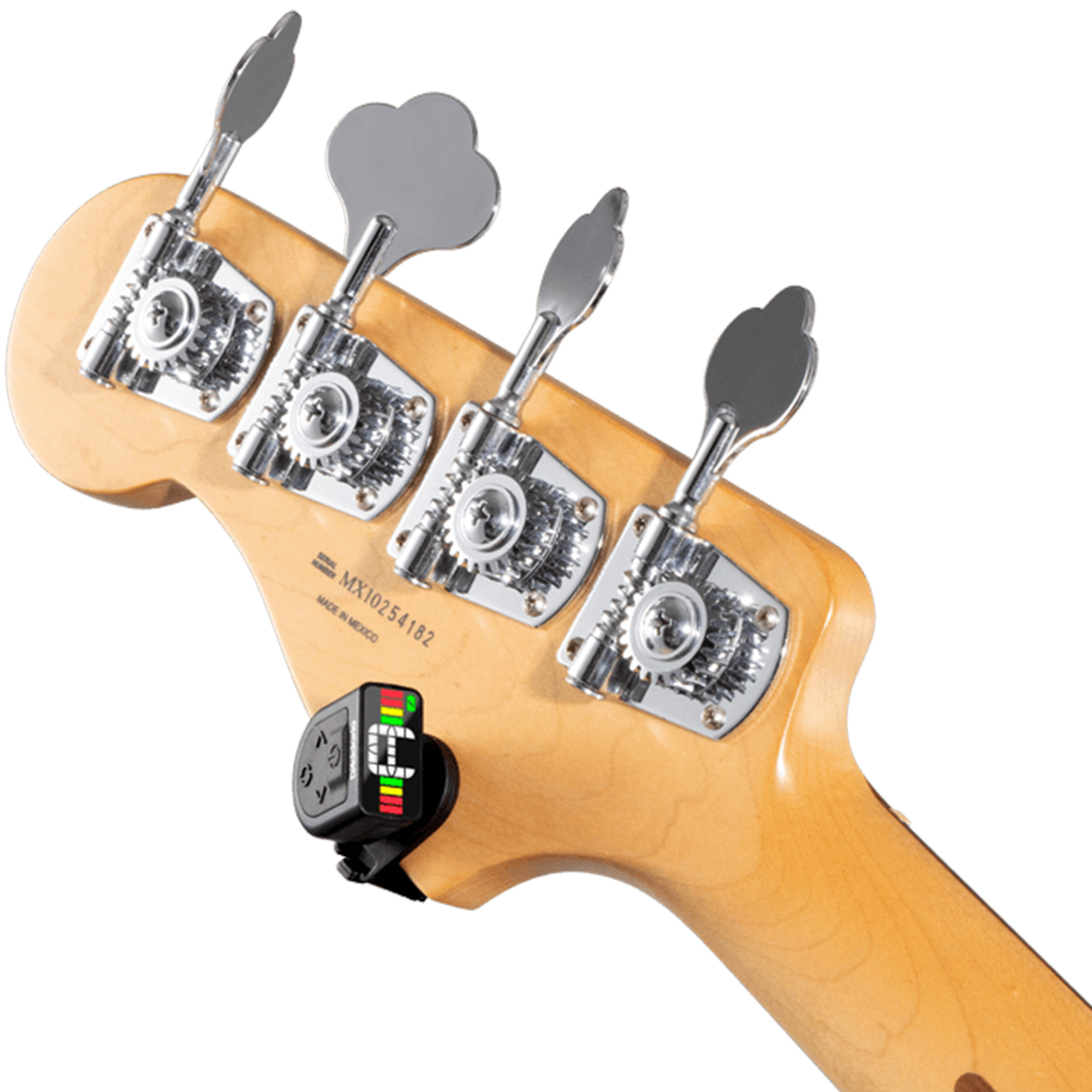 D'Addario PW-CT-12RC Micro Rechargeable Headstock Guitar Tuner - Black