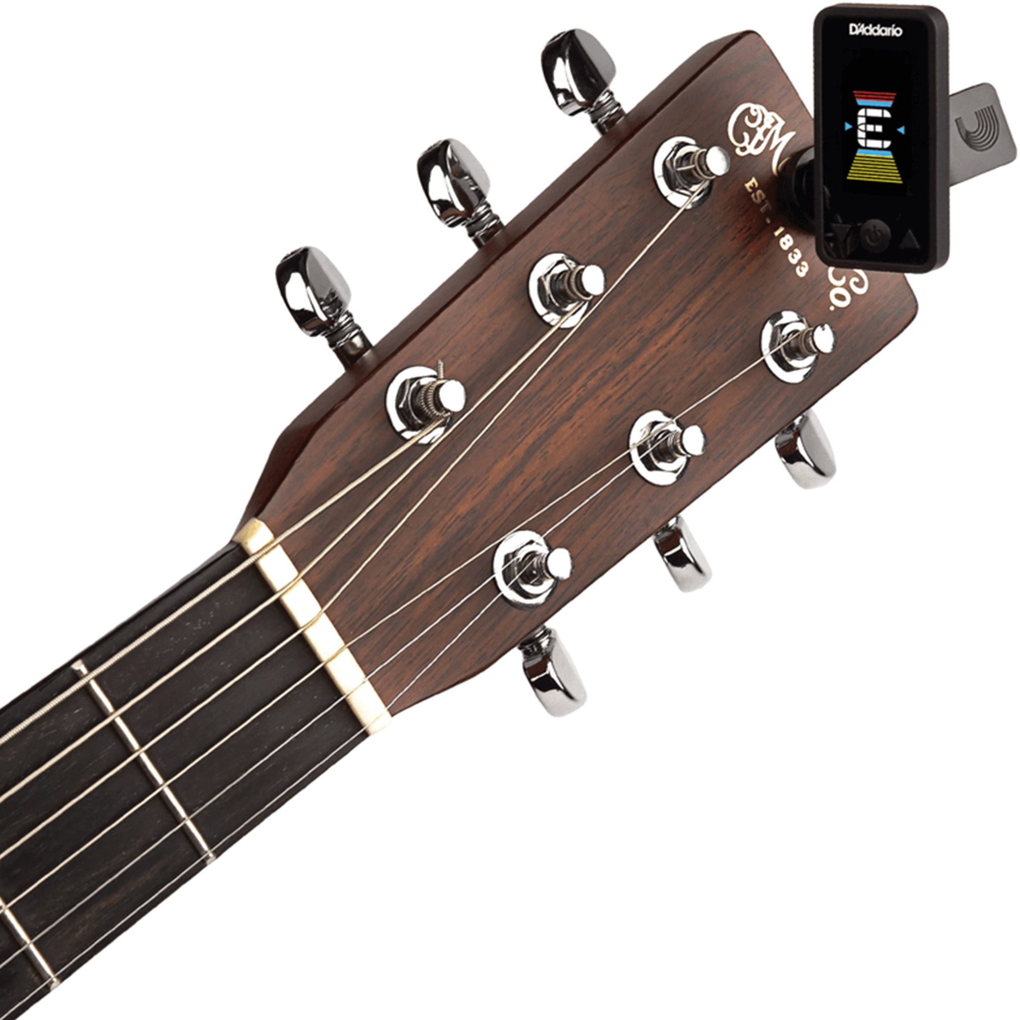D'Addario PW-CT-17BK Planet Waves Eclipse Headstock Tuner - Black