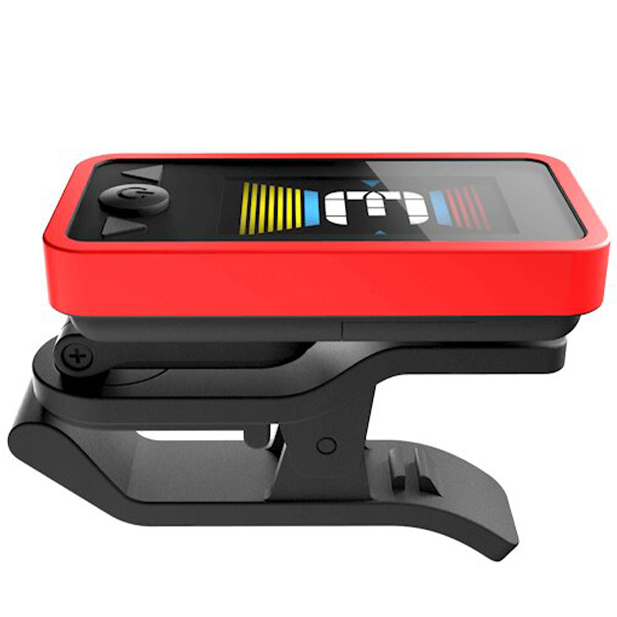 D'Addario PW-CT-17RD Planet Waves Eclipse Headstock Tuner - Red