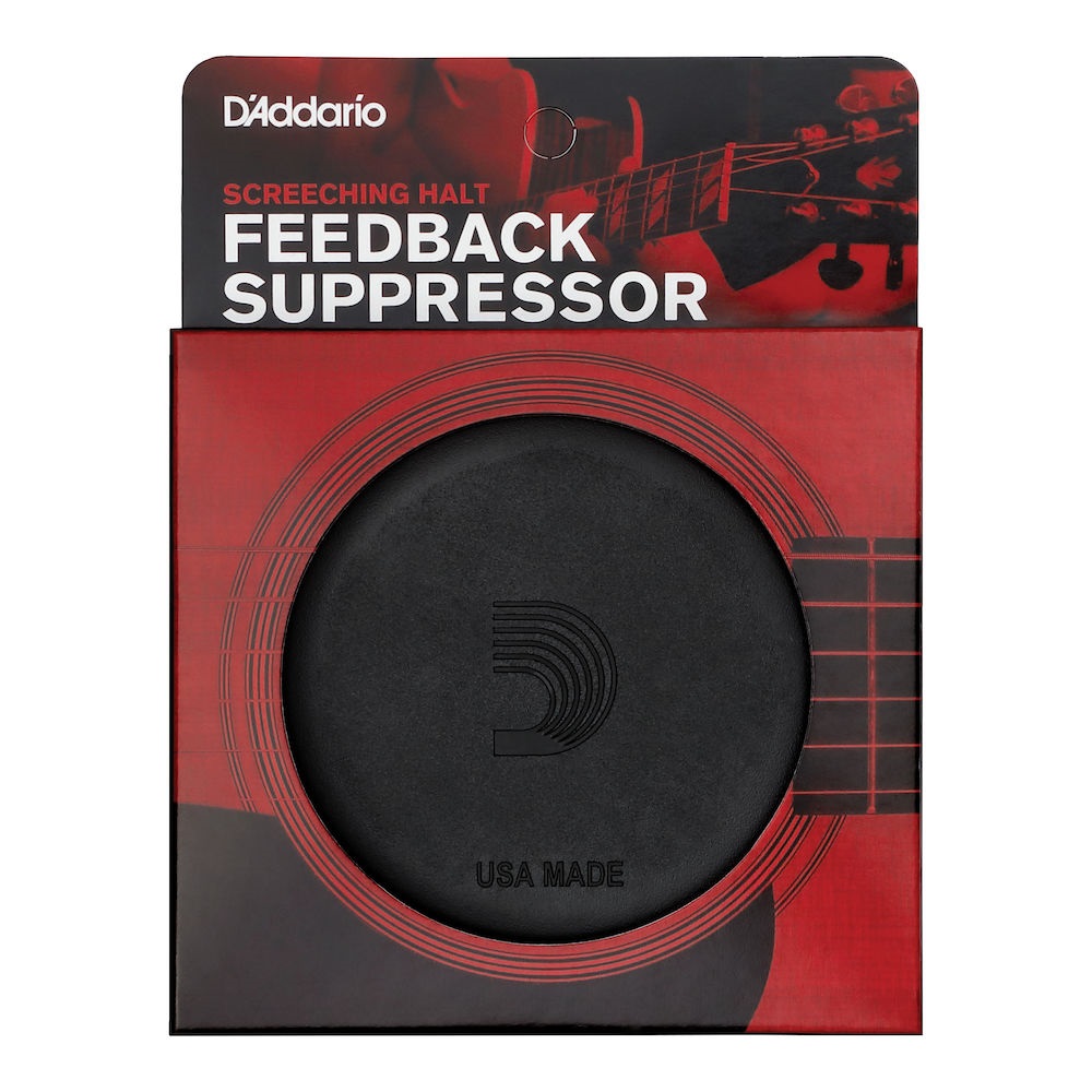 D'Addario PW-SH-01 Screeching Halt Acoustic Soundhole Cover