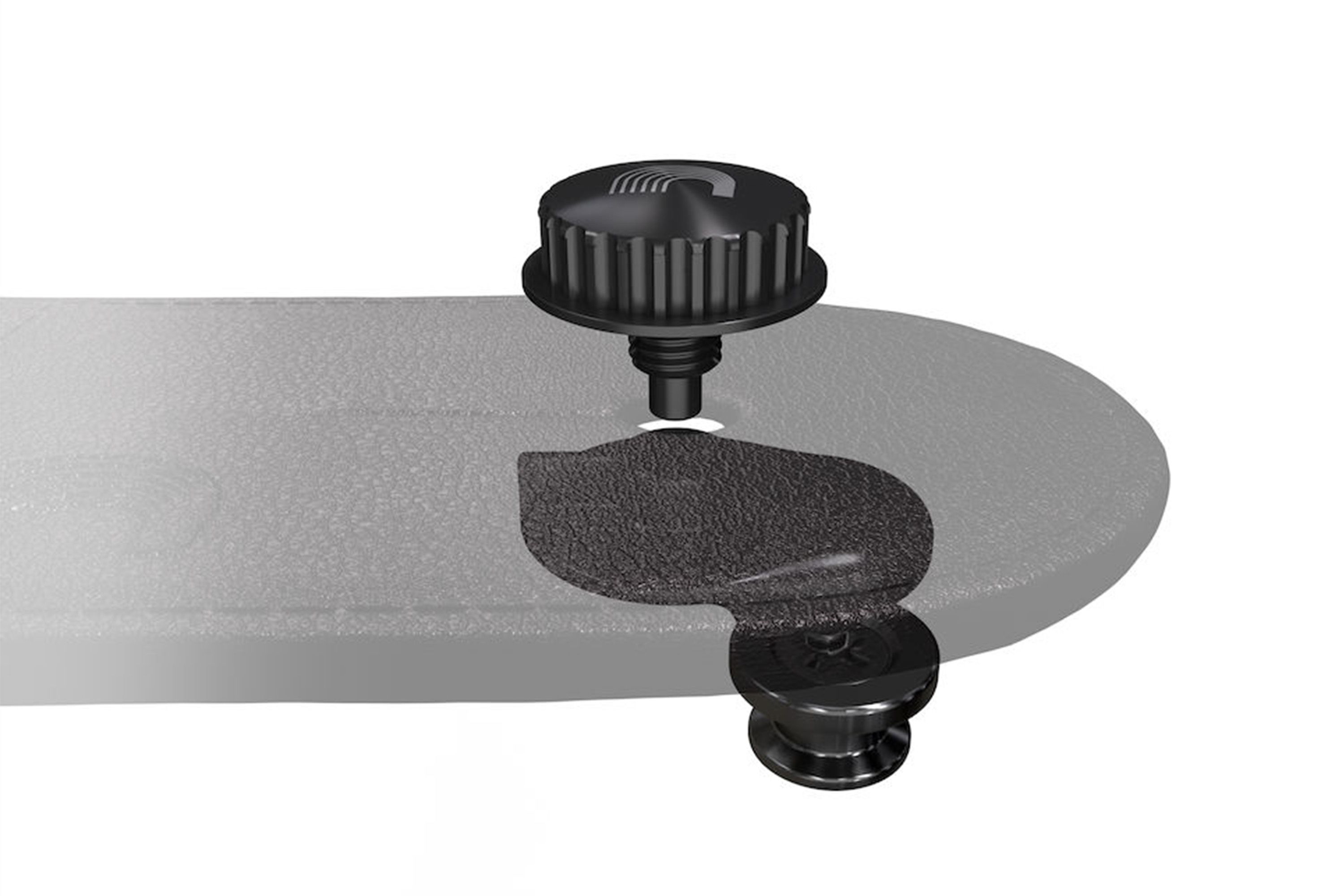 D'Addario PW-SLS-01 Universal Strap Lock System - Black