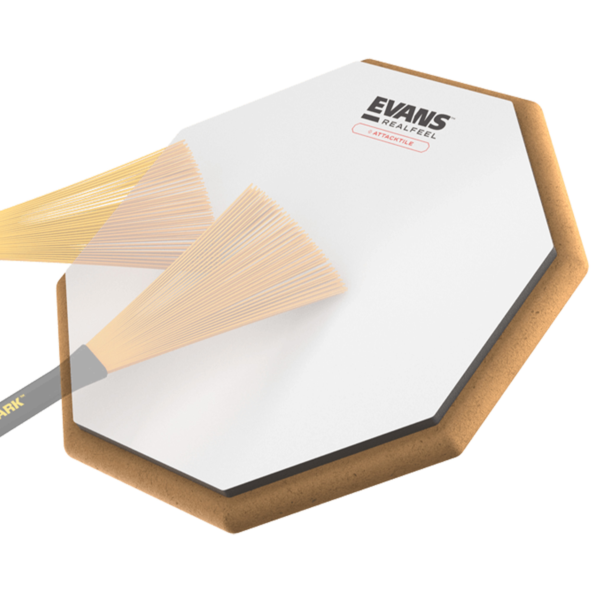 Evans RF10G-AT Realfeel Attacktile Pad - 10"