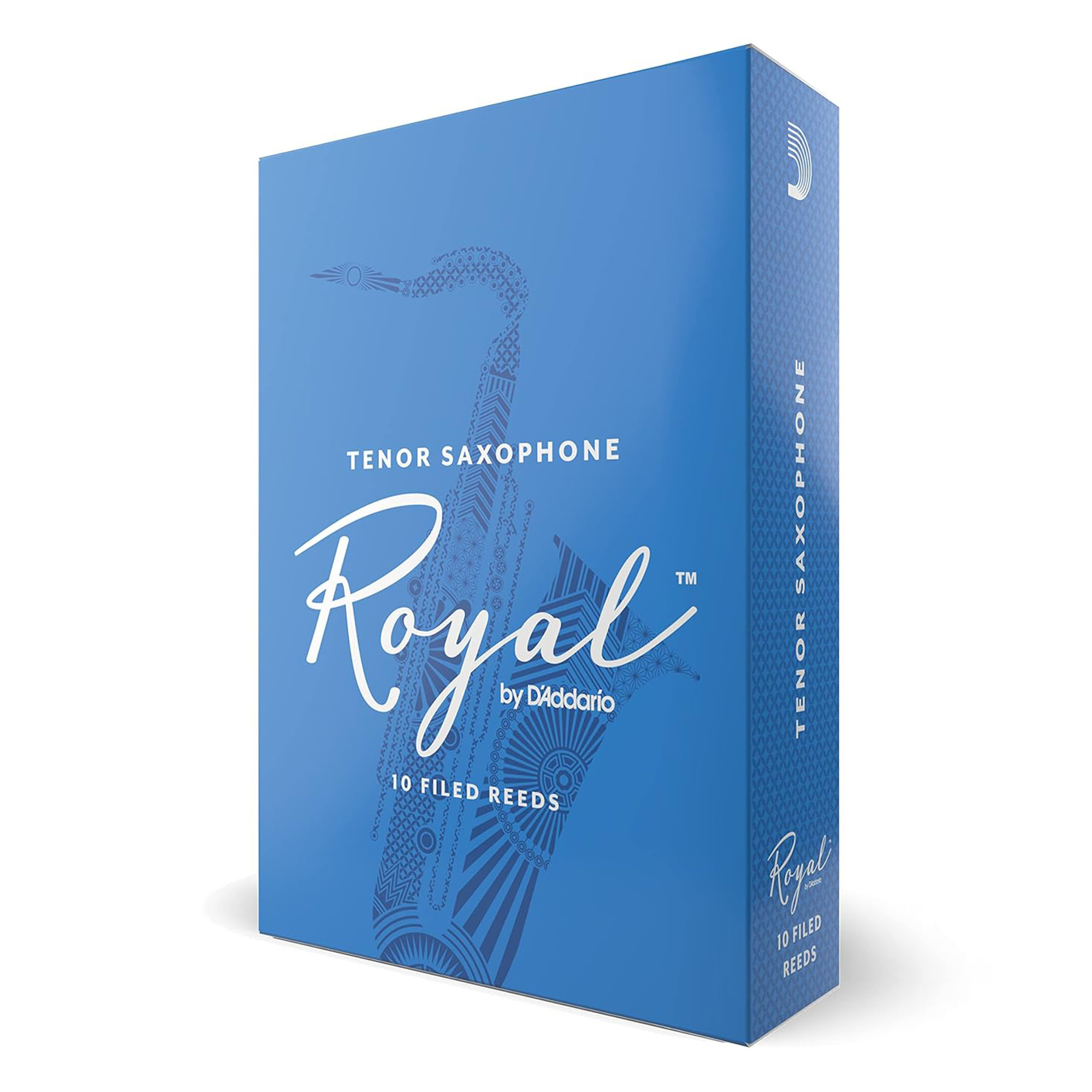 Rico by D'Addario Royal RKB1025 Tenor Saxophone Reeds - Strength 2.5 - 10 Pieces