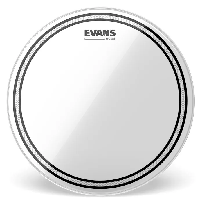 Evans EC2 Clear Tom Batter - 6"