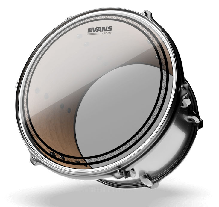 Evans EC2 Clear Tom Batter - 6"