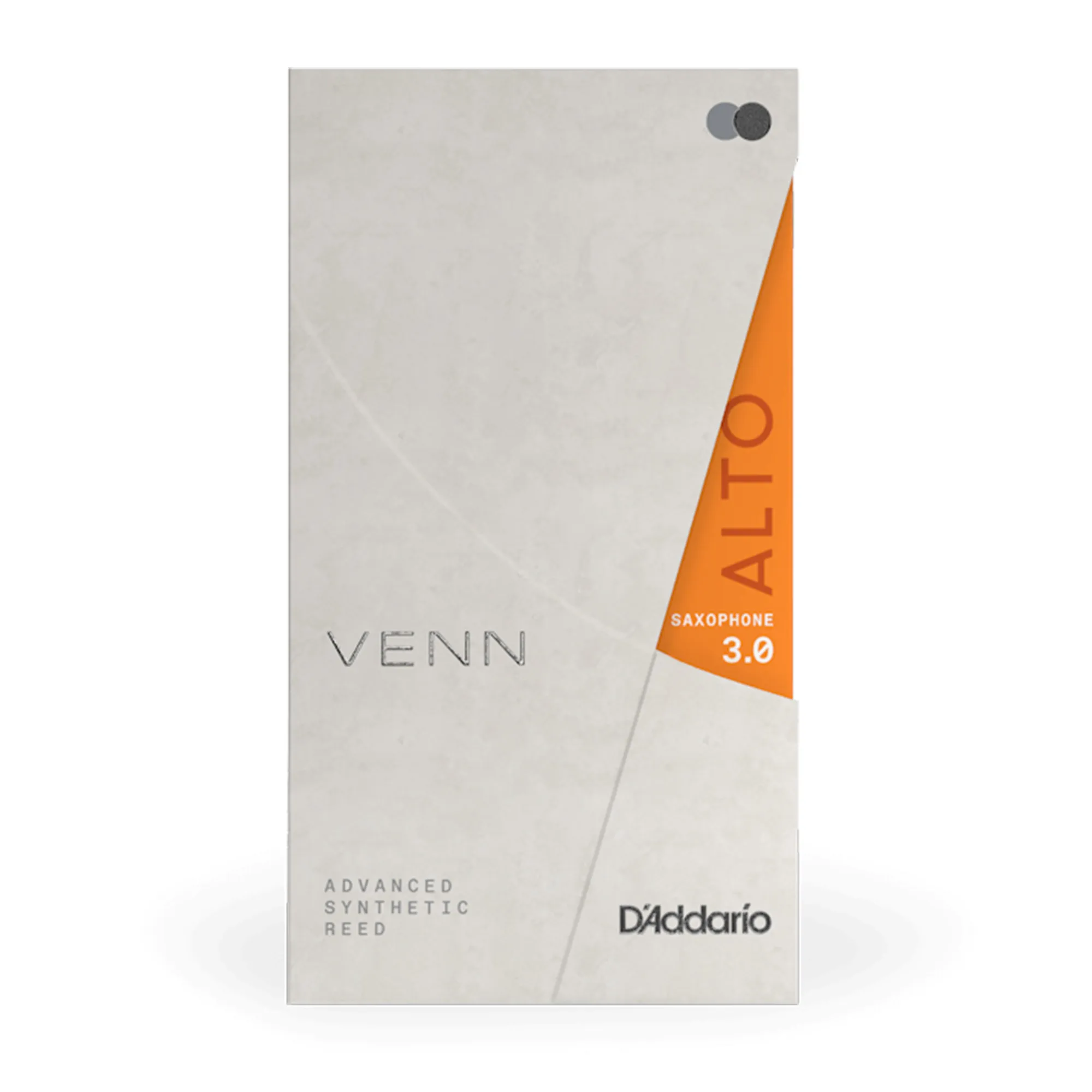 D'Addario VAS0130G2 VENN Gen 2 Alto Saxophone Reed Strength - 3 - 1 Pack