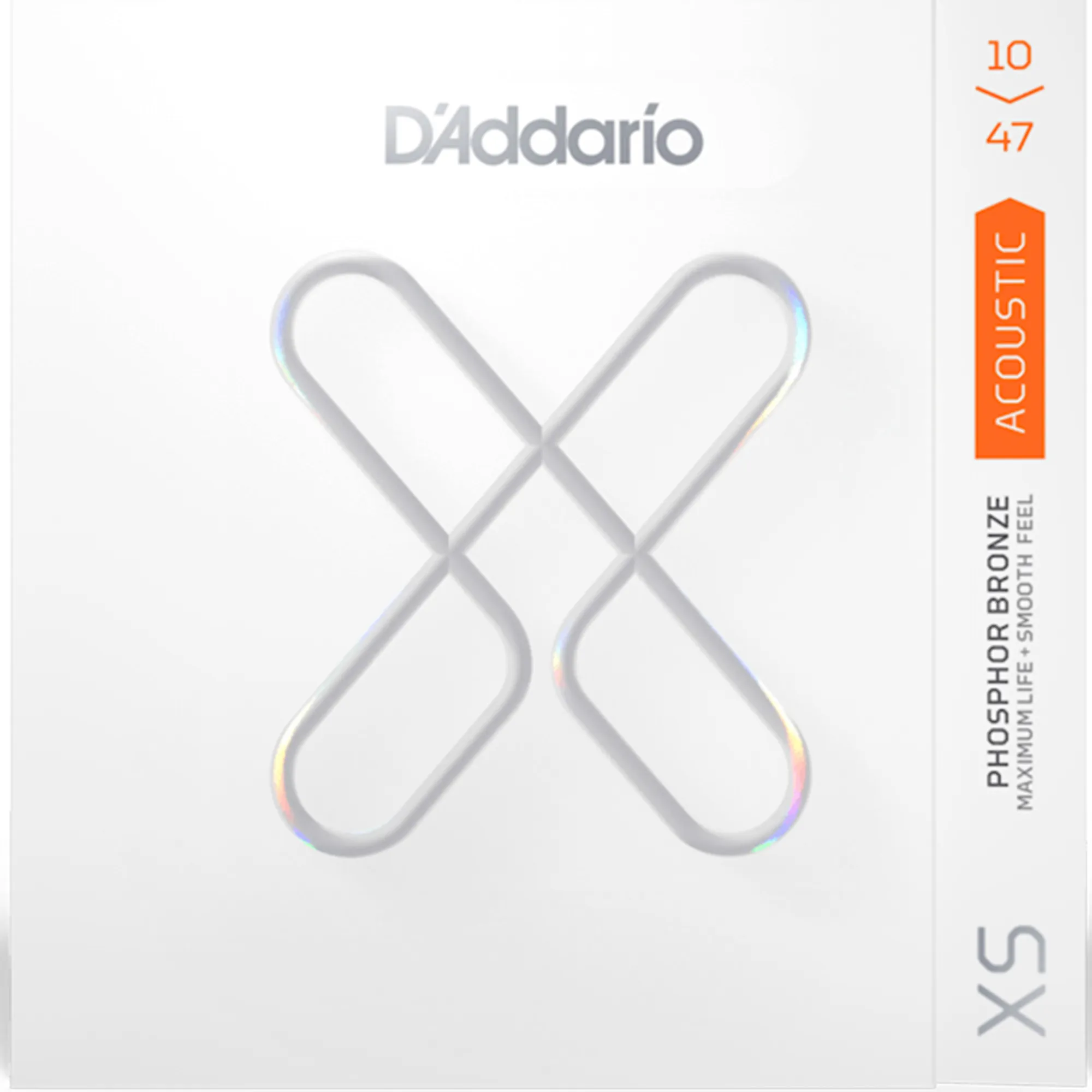 D'Addario XSAPB1047 Phosphor Bronze Acoustic Guitar String Extra Light - 10-47