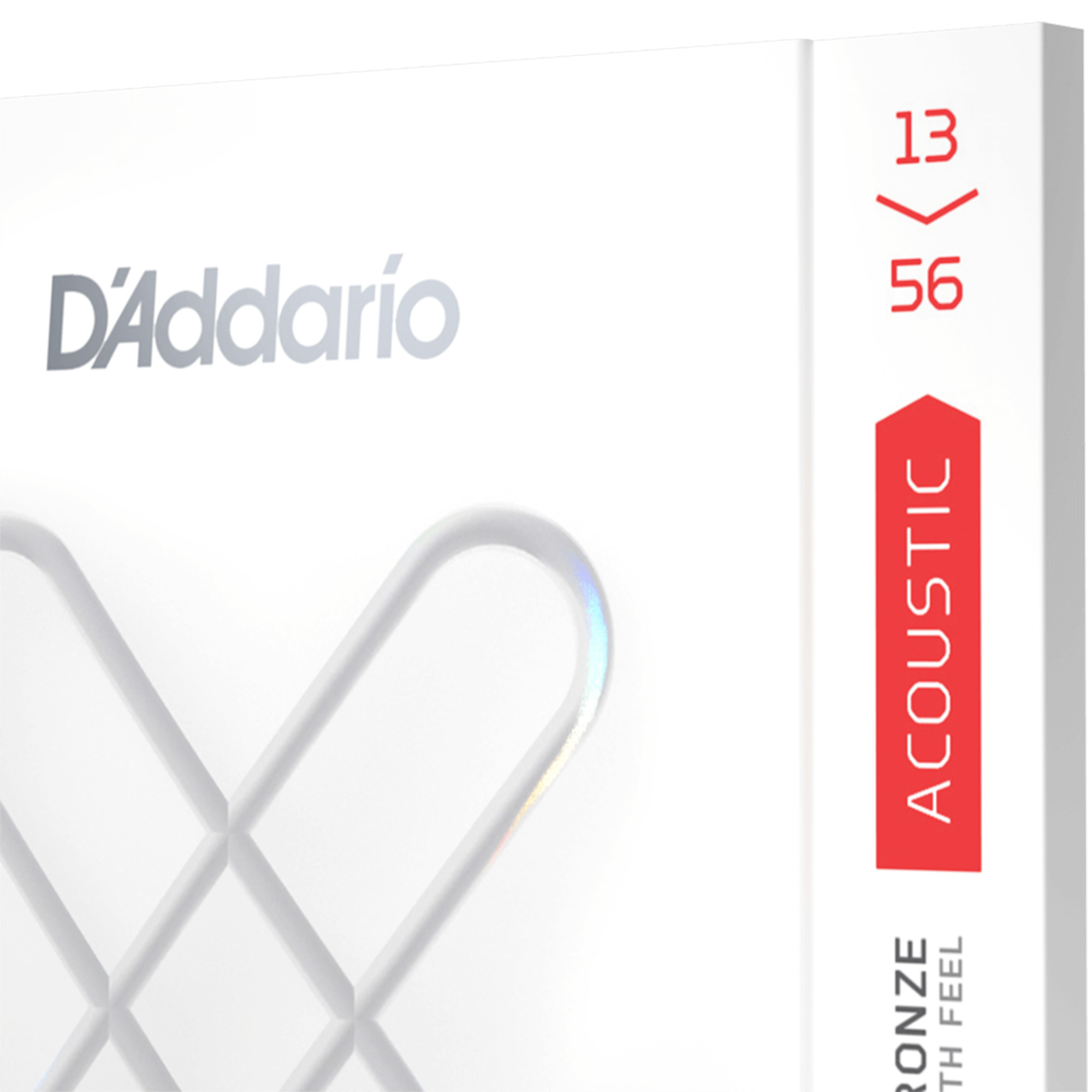 D'Addario XSAPB1356 Phosphor Bronze Acoustic Guitar String Medium - 13-56