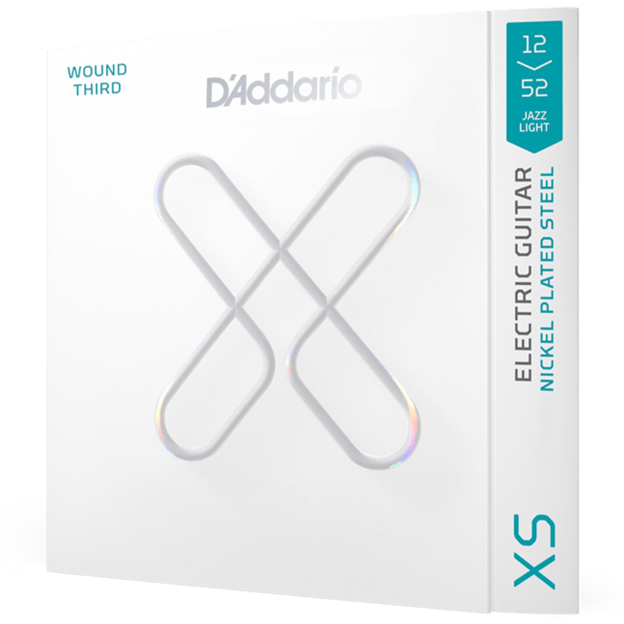 D'Addario XSE1252W XS Nickel Coated Electric Guitar String Jazz Light - .012-.052