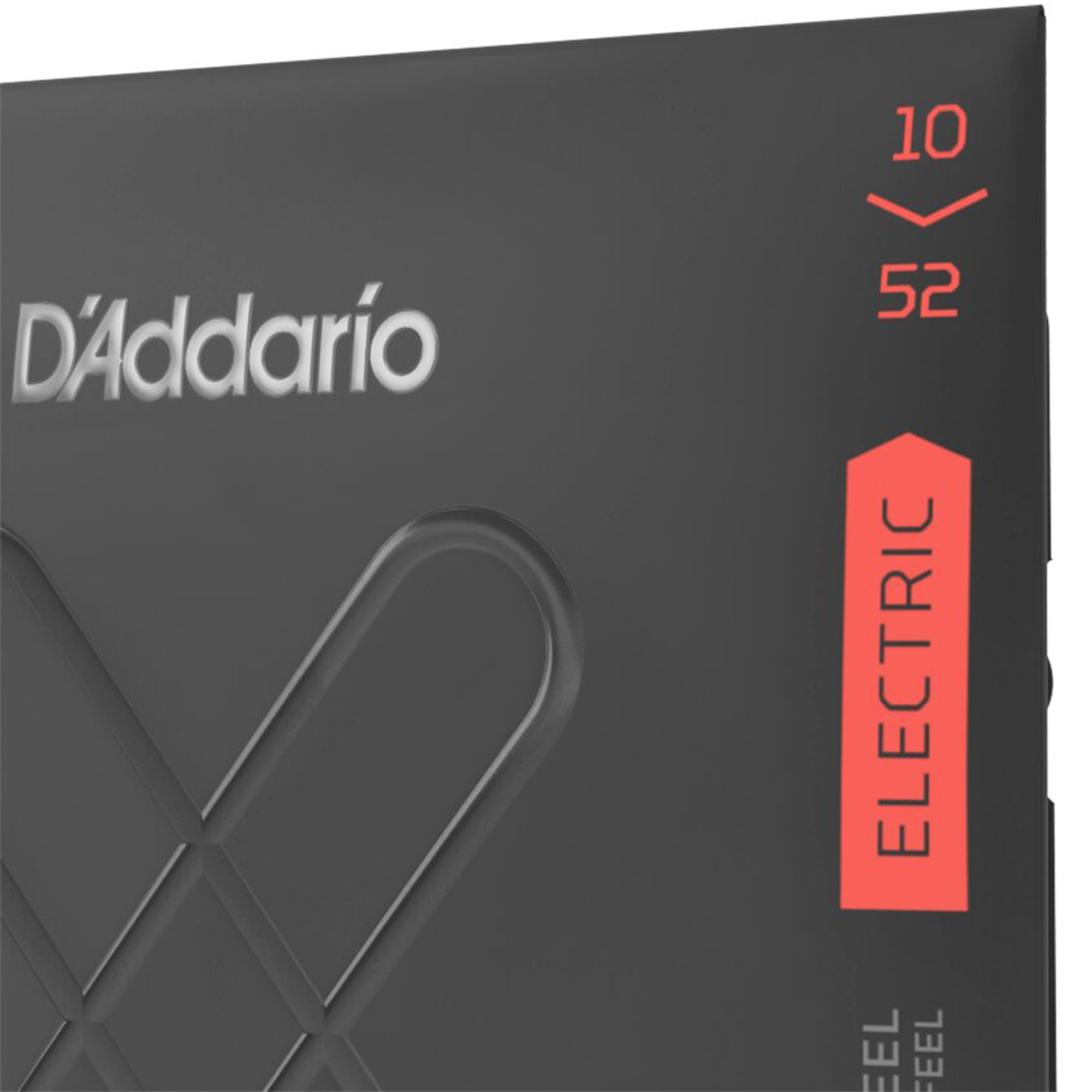 D'Addario XTE1052 XT Nickel Coated Electric Guitar String Light Top/Heavy Bottom - 10-52