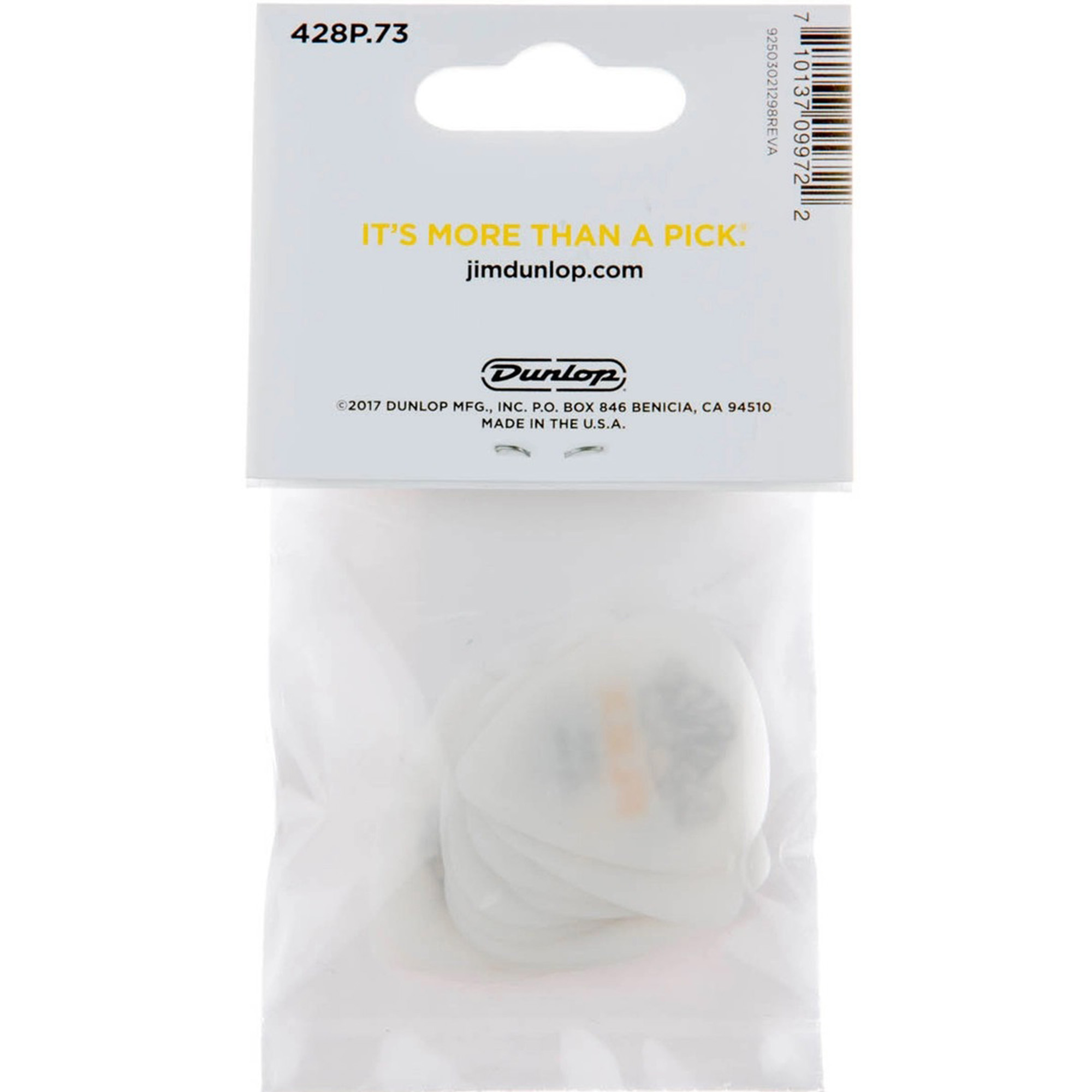 Jim Dunlop 428P.73 Tortex® Flex Standard Guitar Picks .73mm - 12 Picks