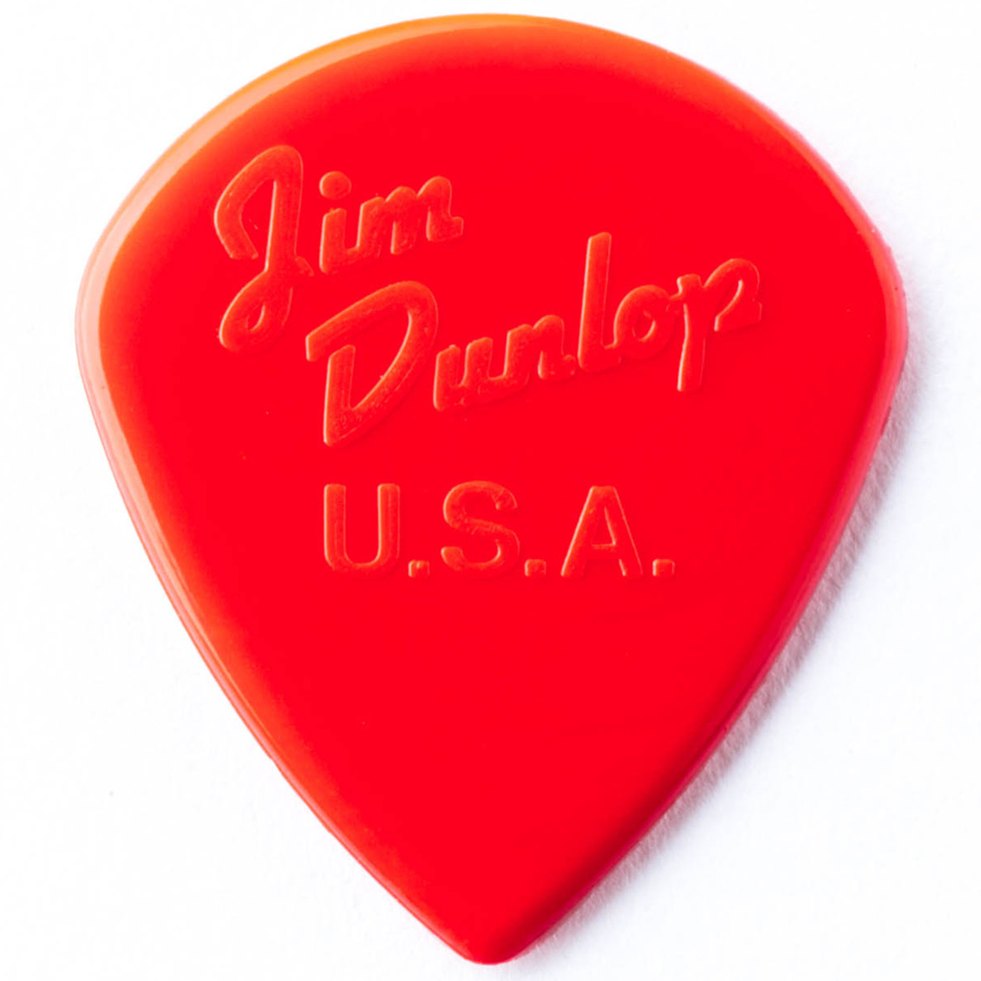 Jim Dunlop 47P3N Nylon Jazz III Red Point Tip Guitar Pick 1.38mm - 6 Picks