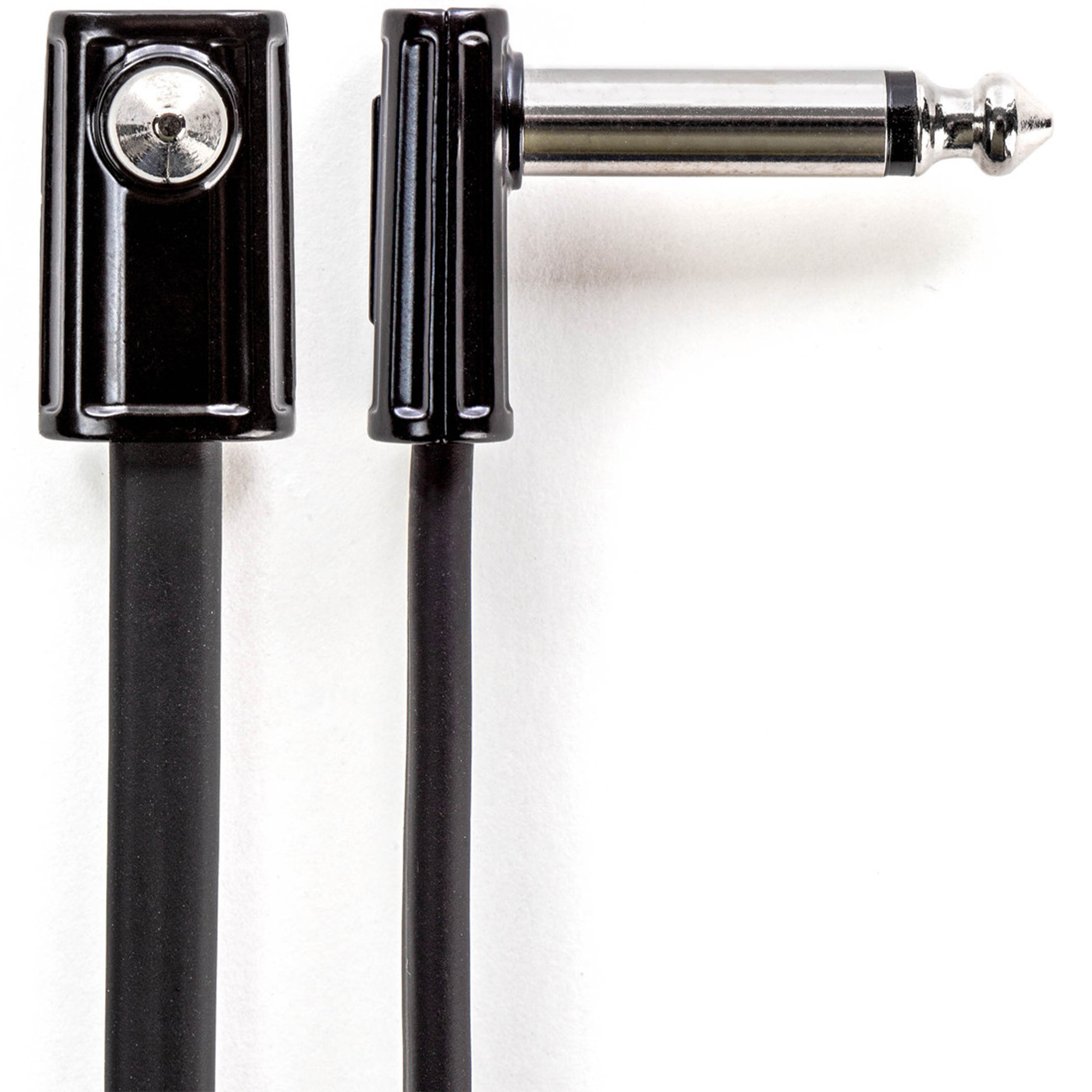 Jim Dunlop DCPR3 Right Angle to Right Angle Ribbon Pedalboard Patch Cable - 3 inch