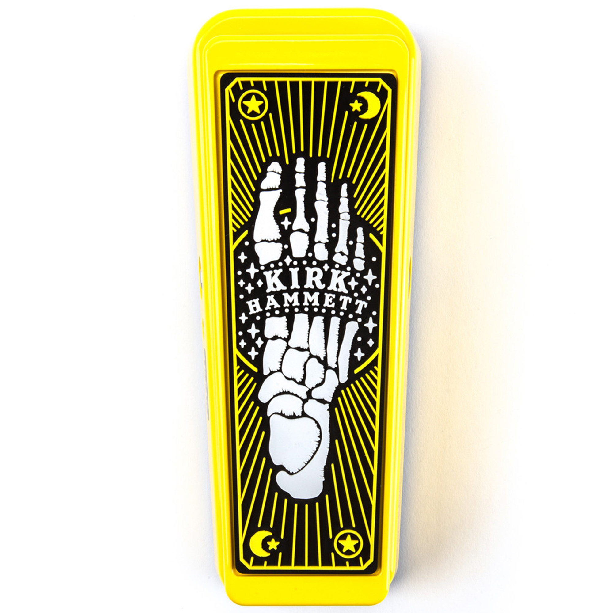 Jim Dunlop KH95Y Kirk Hammett Signature Cry Baby Wah Pedal - Yellow Sparkle
