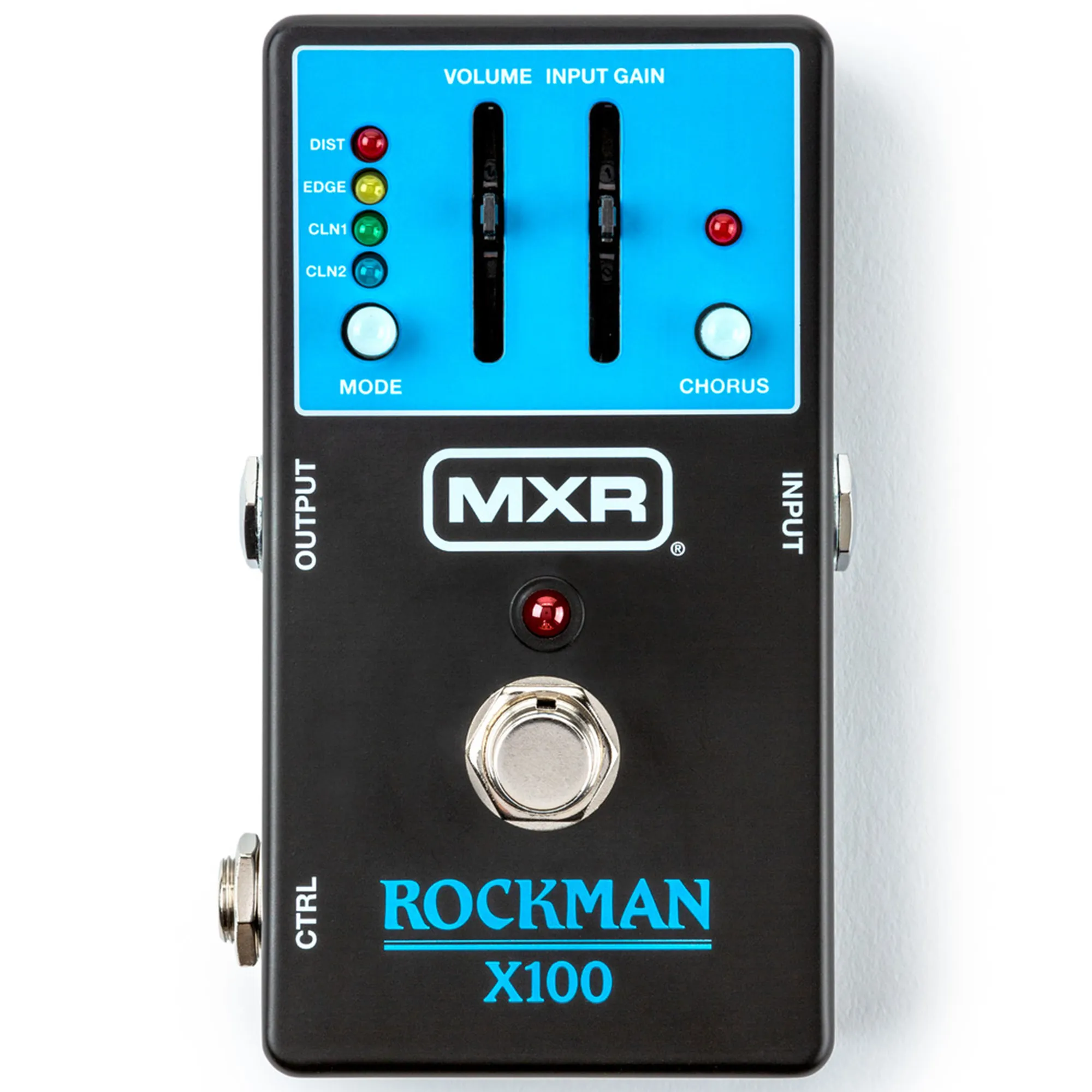 Jim Dunlop MX100G1 MXR Rockman X100 Preamp Pedal