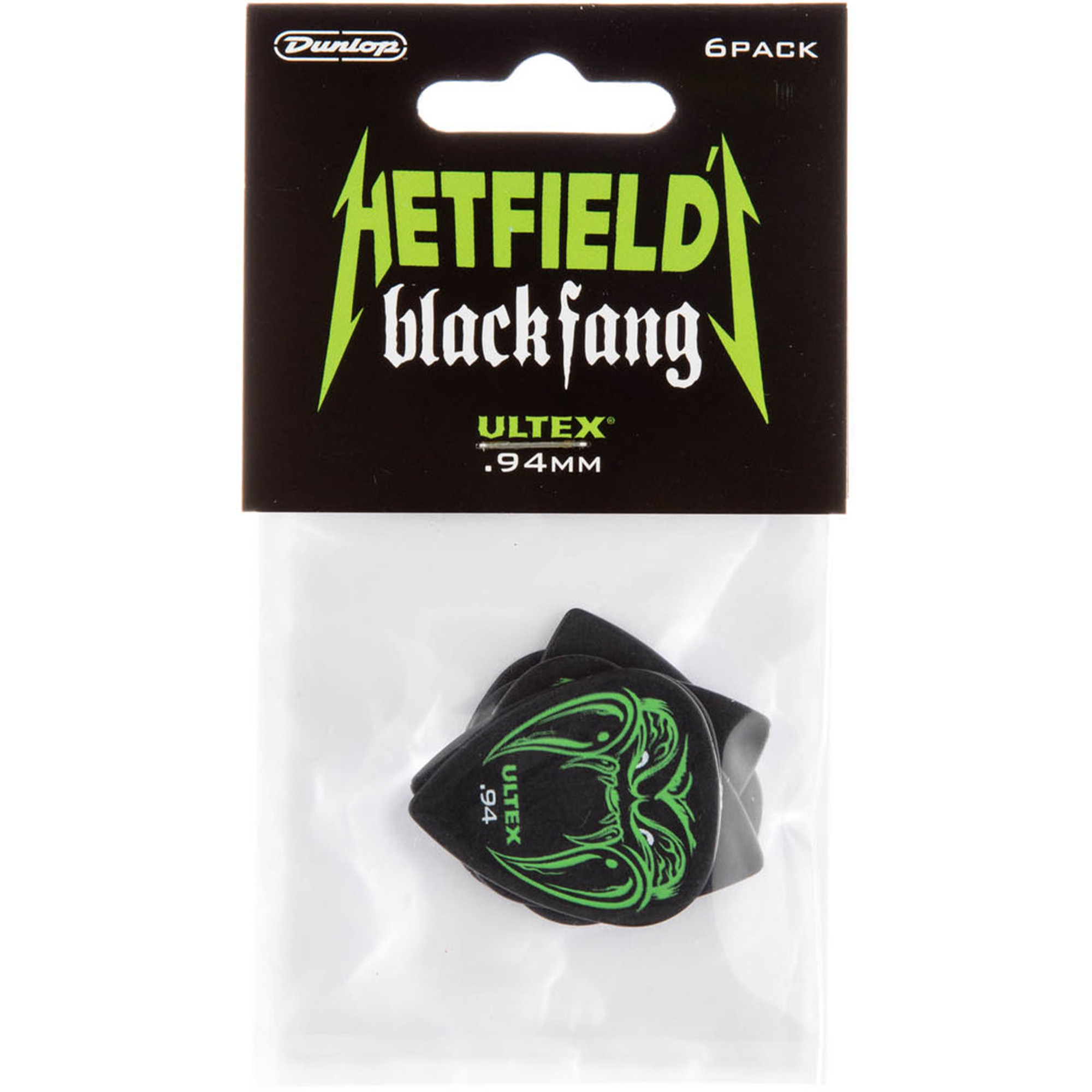 Jim Dunlop PH112T.94 Black Fang Guitar Pick Tin