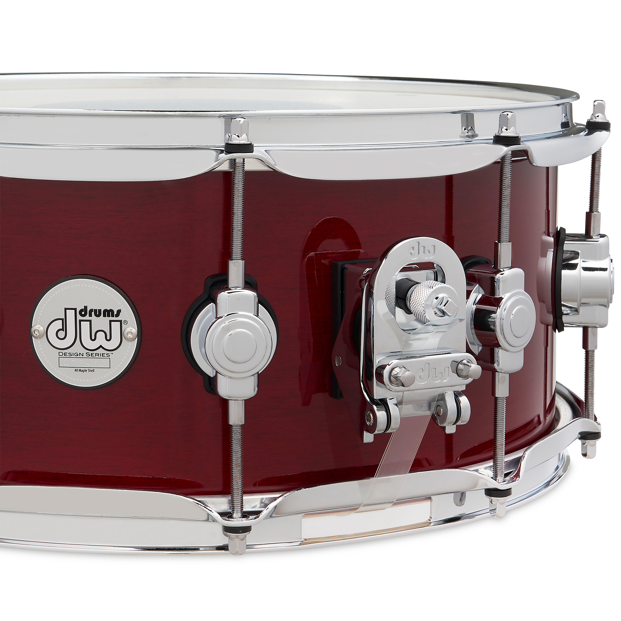 DW Drums Design Series Snare 6"x14" Design - Cherry Stain