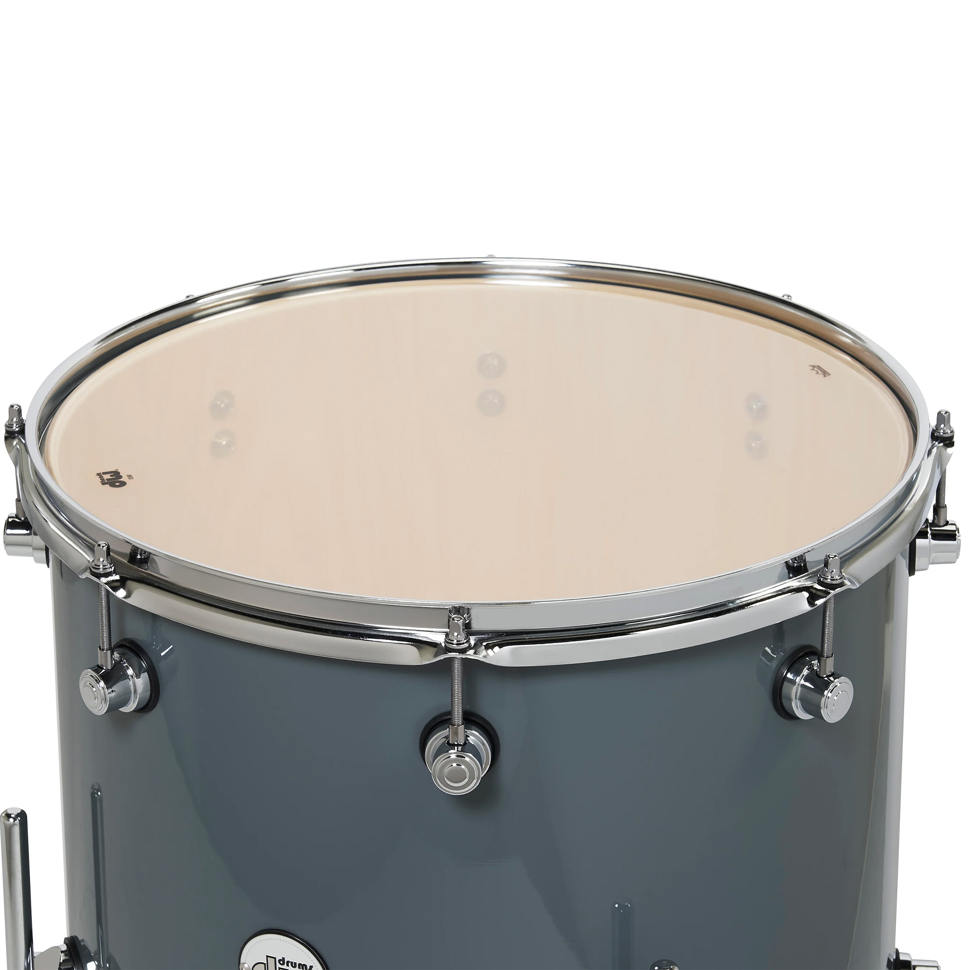 DW Drums Design Series 5 Piece Shell Pack Excluding Hardware and Cymbals - Steel Grey