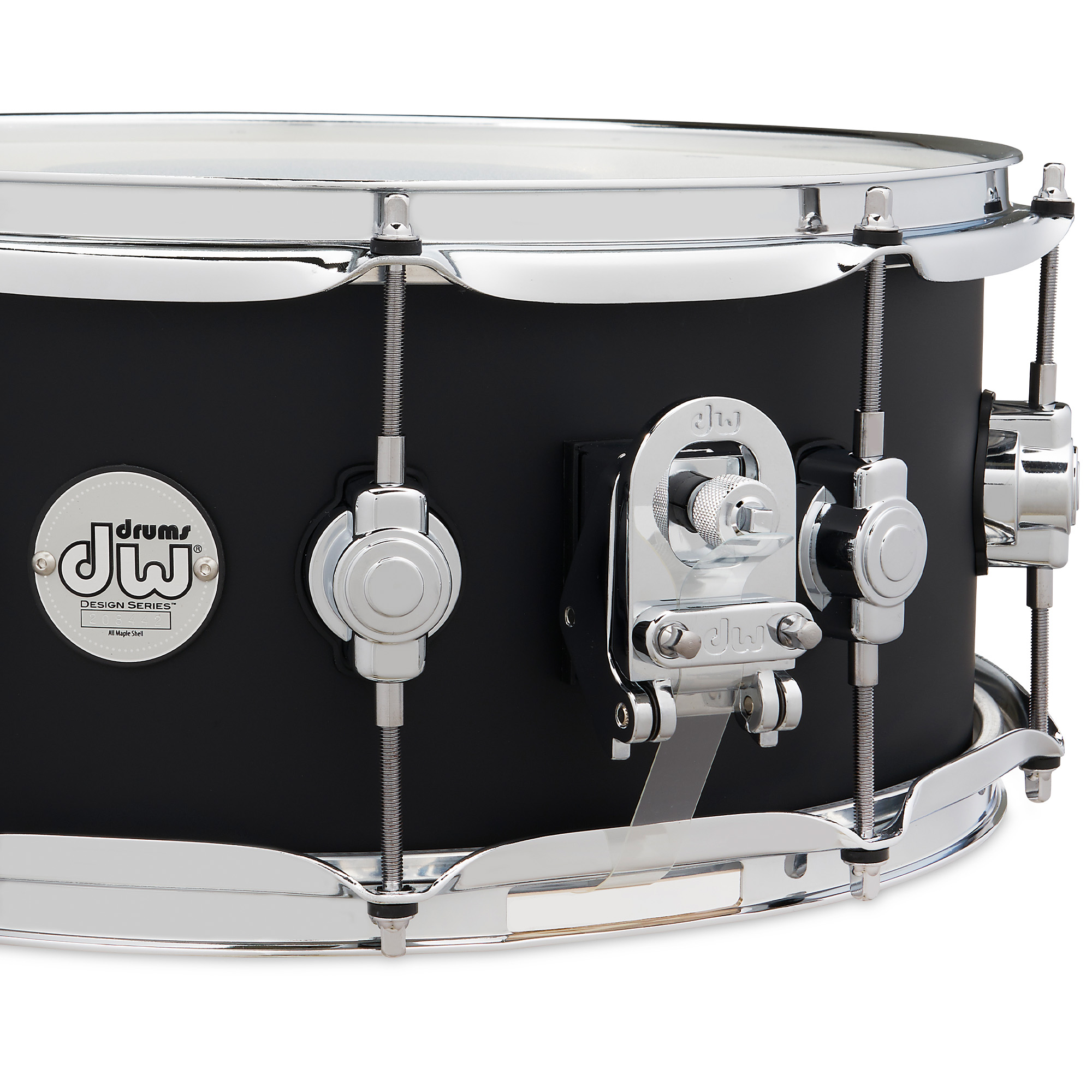 DW Drums Design Series Snare 6"x14" Design - Black Satin