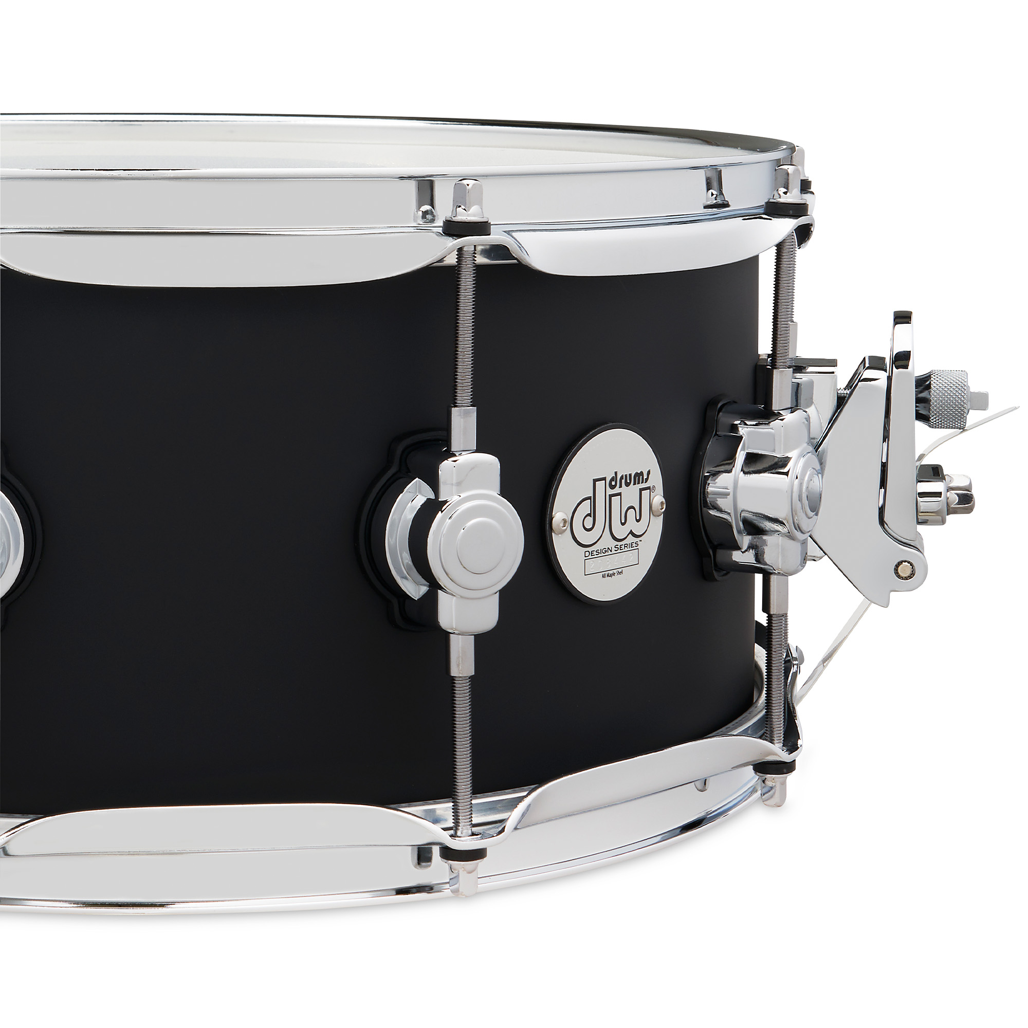 DW Drums Design Series Snare 6"x14" Design - Black Satin